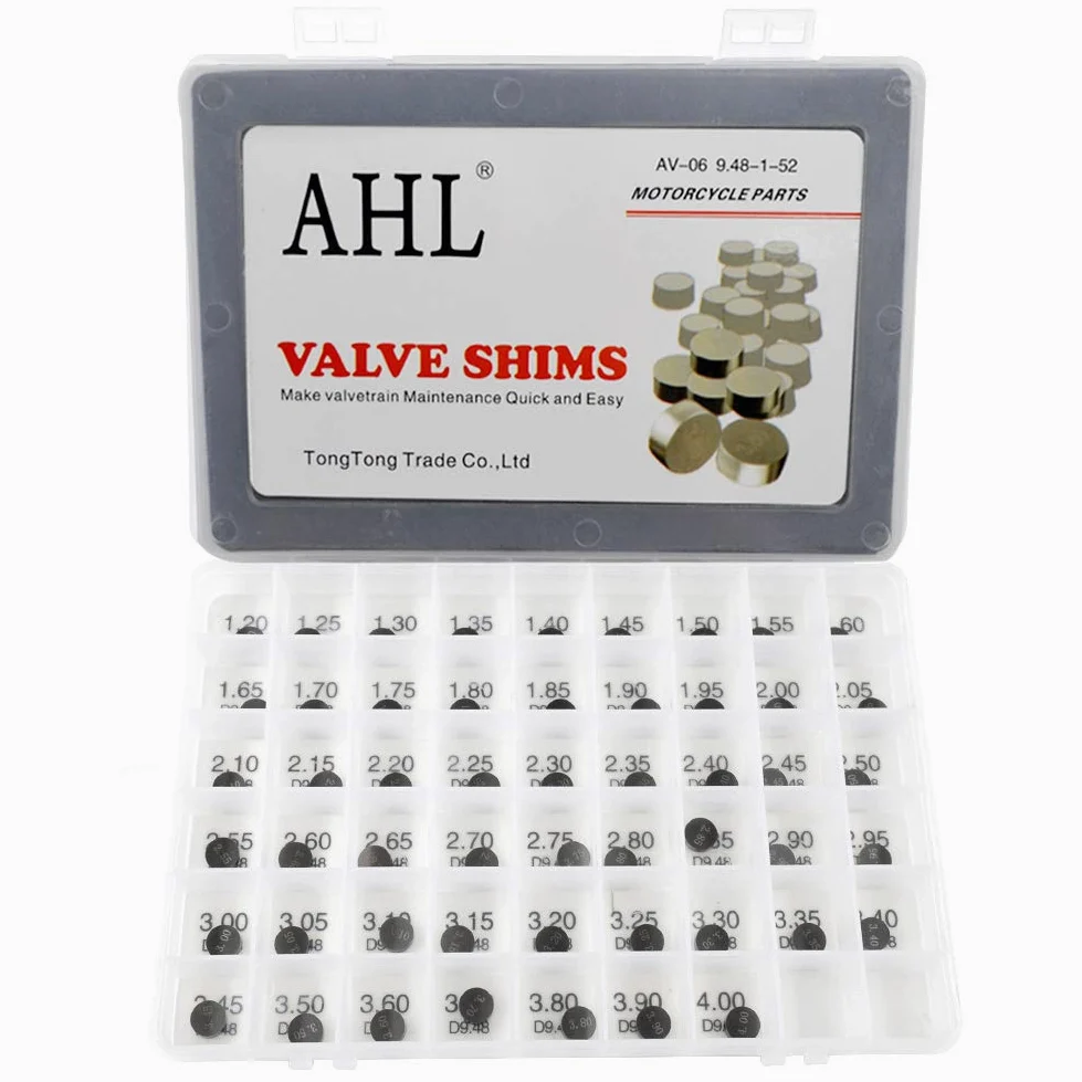 Yamaha YZ450F Valve Shim Kit 52pcs 9.48mm Ajustable 2003-2019