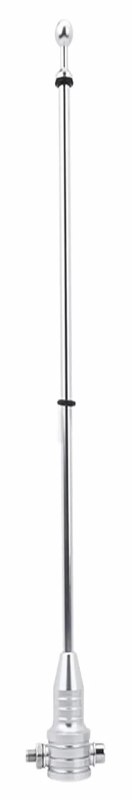 Portaequipajes for mástil de Bandera de Motocicleta, Estante for Bandera con Base Ajustable, Compatible con Sportster XL883 Touring FLHT Road King Glide (Negro)(Black)