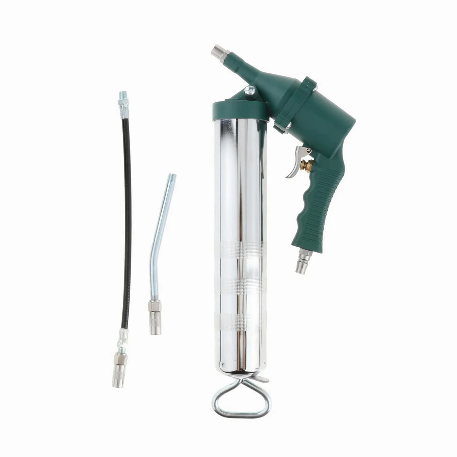 Pistola de engrase Máquina de Grasa de Aire, Cartucho de Grasa de 14 oz con Herramienta de Garaje de mangueras 240 0PSI-6000PSI Fácil Almacenamiento y Transporte.