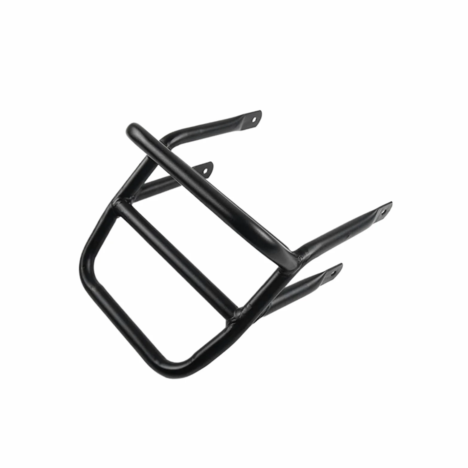 Soporte for portaequipajes Delantero de Motocicleta de Hierro Negro | For CT125 Hunter Cub Trail 125, construcción de hierro, soporte de montaje de maleta estable