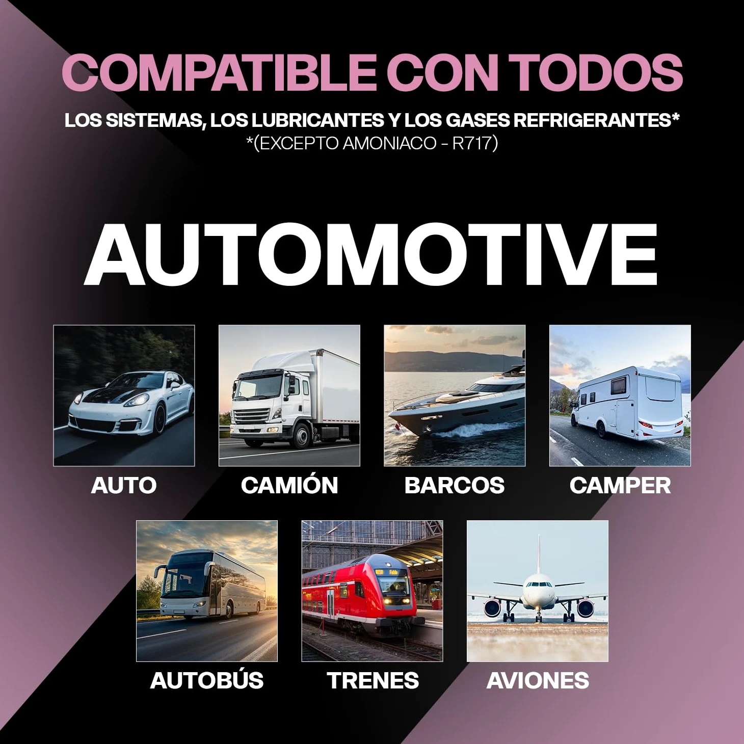 ERRECOM Extreme Ultra - 6 x 6 ml, Sellador de Fugas para Sistemas de Aire Acondicionado de Automóviles, incluye les adaptadores R134a y R1234yf