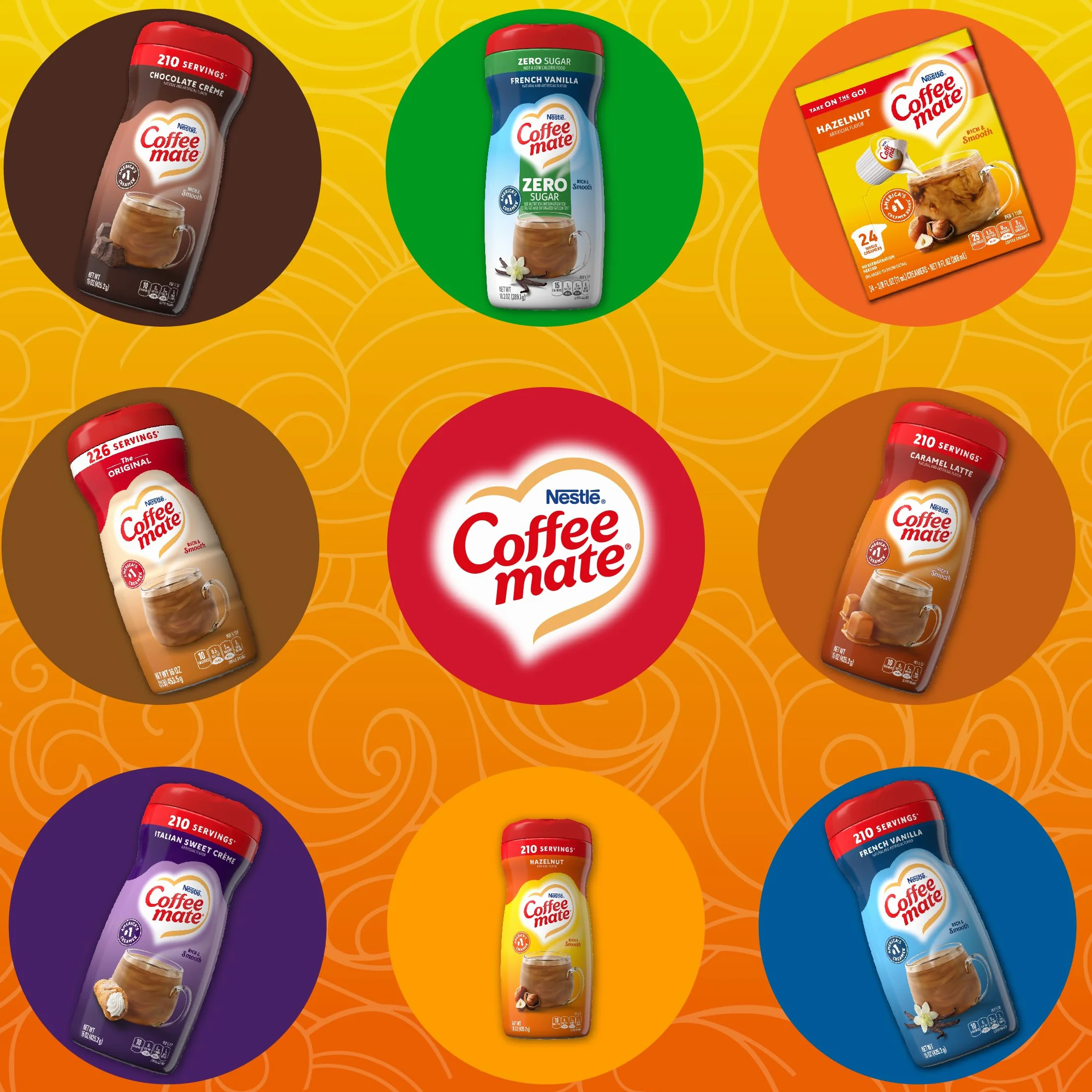 Coffee Mate Hazelnut Powder