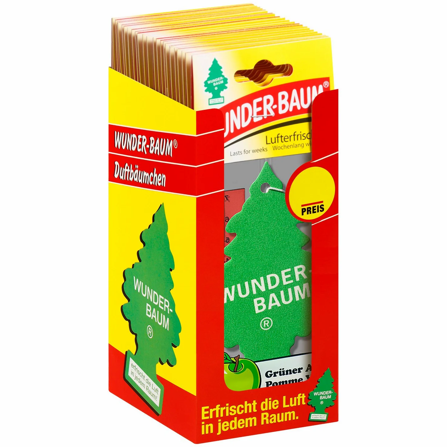 Wunder-Baum 134207/24 - Ambientador (24 unidades), color verde