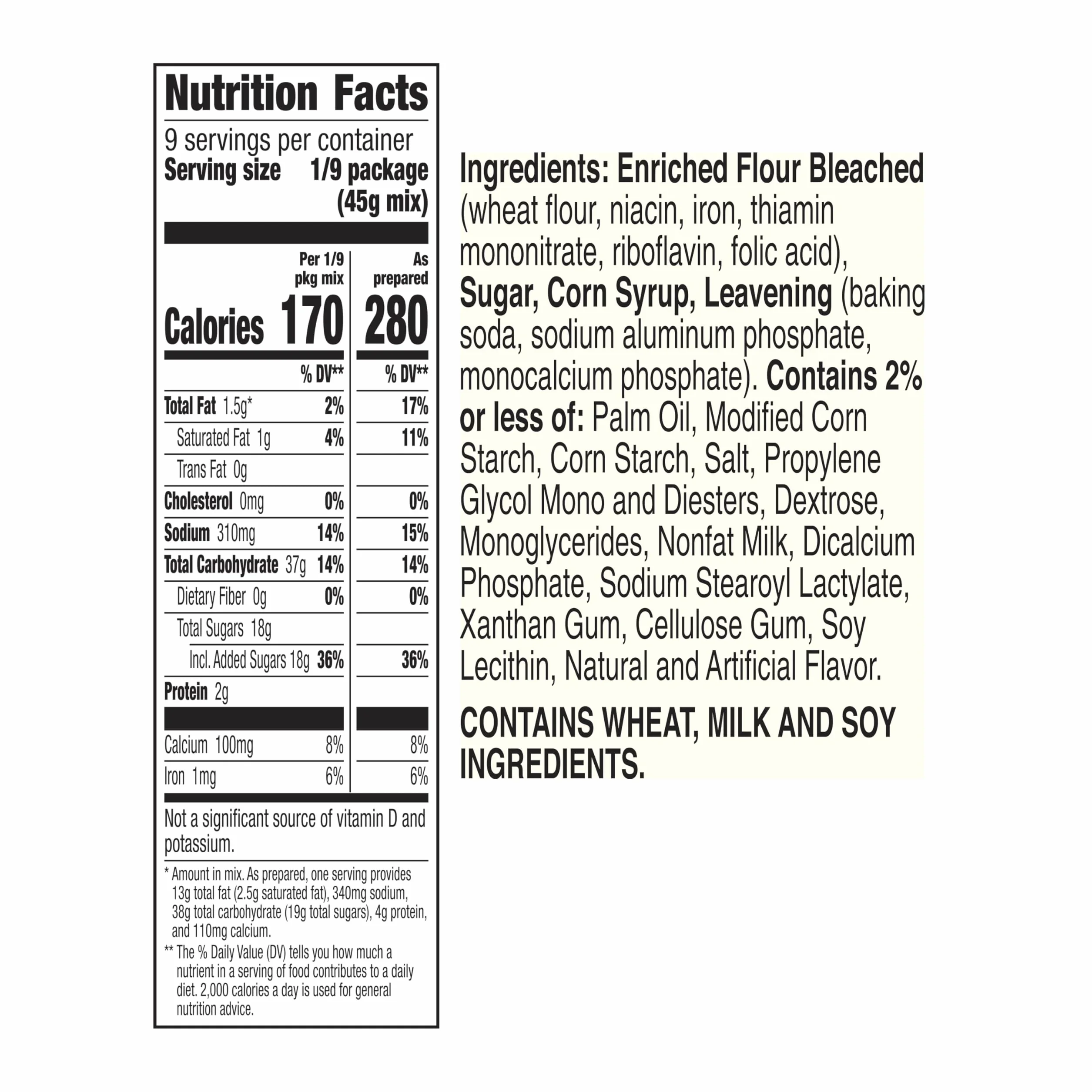 Favorites Super Moist White Cake Mix, 14.25 oz
