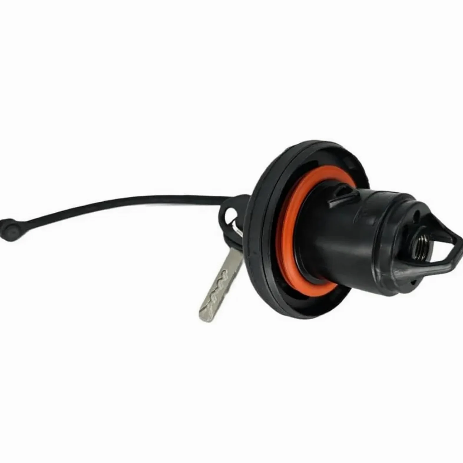 junta del tanque de combustible Tapa de tanque coche con cerradura 2 llaves para Fiat para 500 2007- Grande Punto EVO Fiorino 2009-71802520 Piezas automotrices