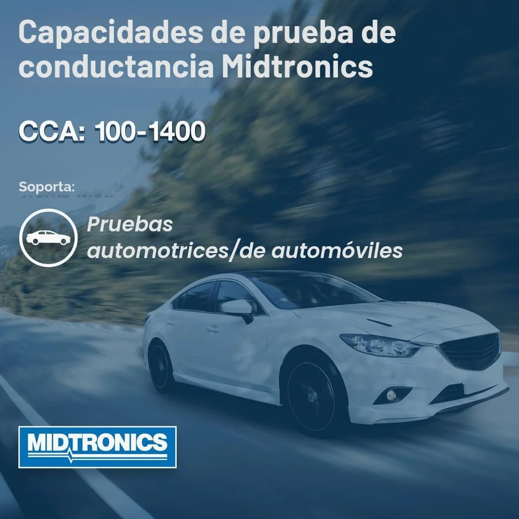 Midtronics PBT300 comprobador de Carga de batería Sistema de Arranque