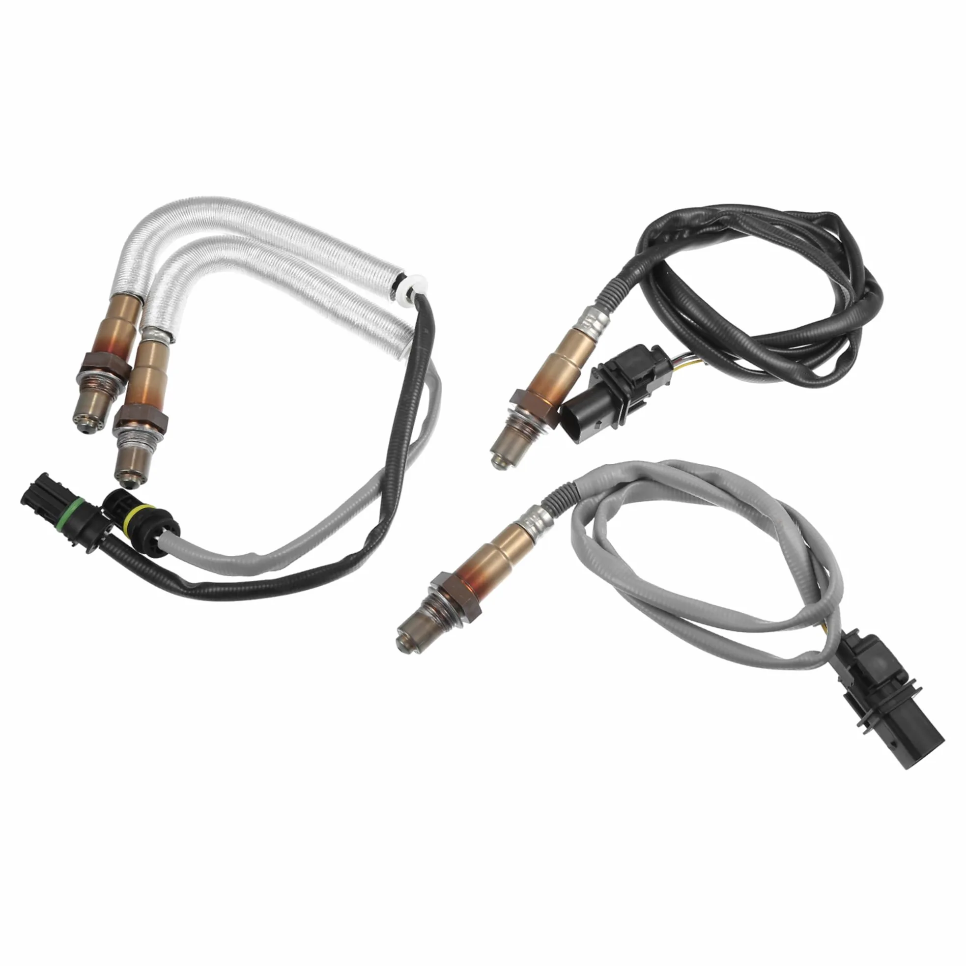 A ABSOPRO Sensor De Oxígeno Nº11787558055 Para BMW X3 07-10 1pc | Material: Plástico, Metal, Color: Negro, Gris, Rosca M18x1.5, 6 Pines, Compatible Para BMW 128i/328i/335i 08-13