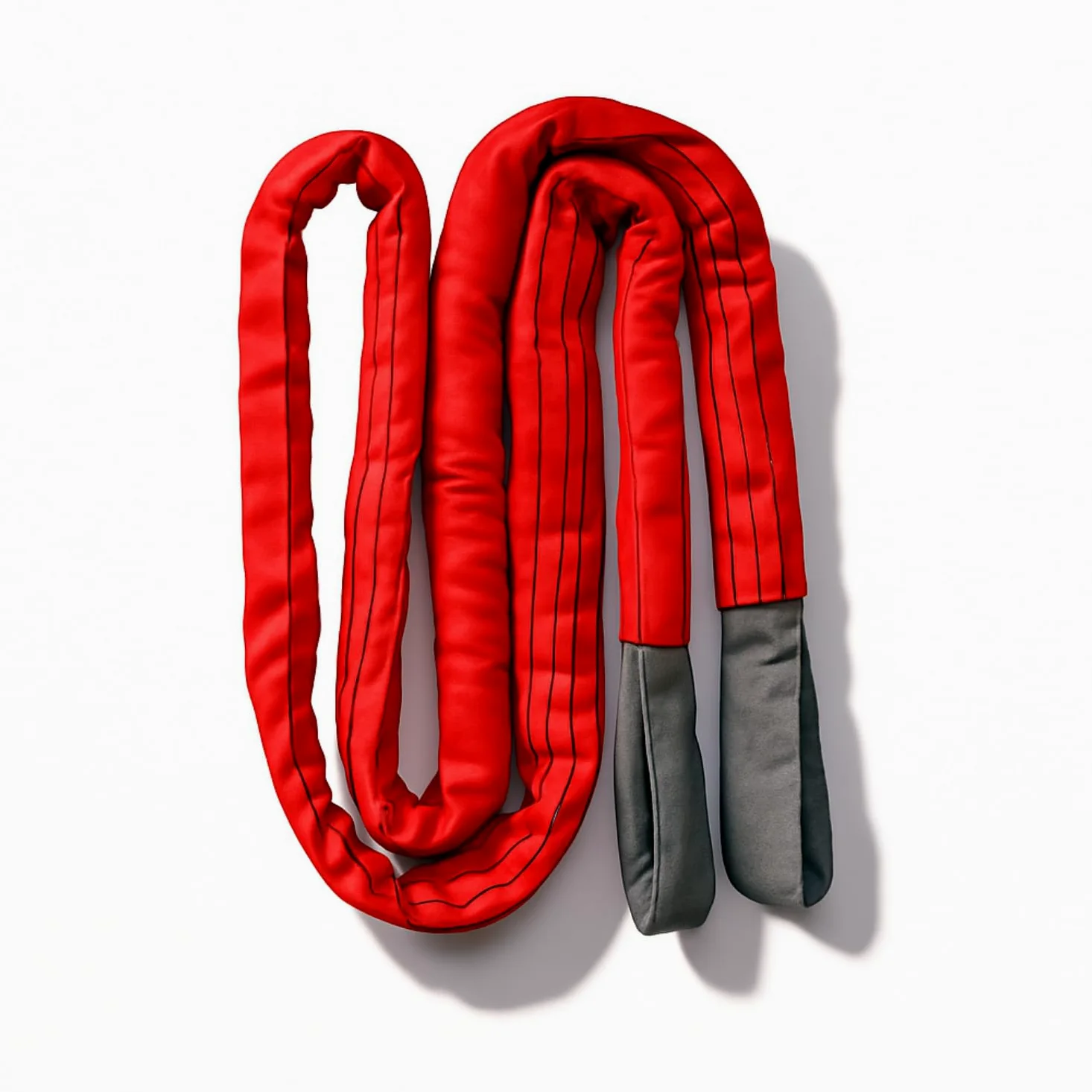 Correa de remolque de 35 t – 6 m de poliéster para taller, agricultura y asistencia en carretera – extremadamente resistente para camiones, remolcadores y silvicultura (6 m/35 toneladas