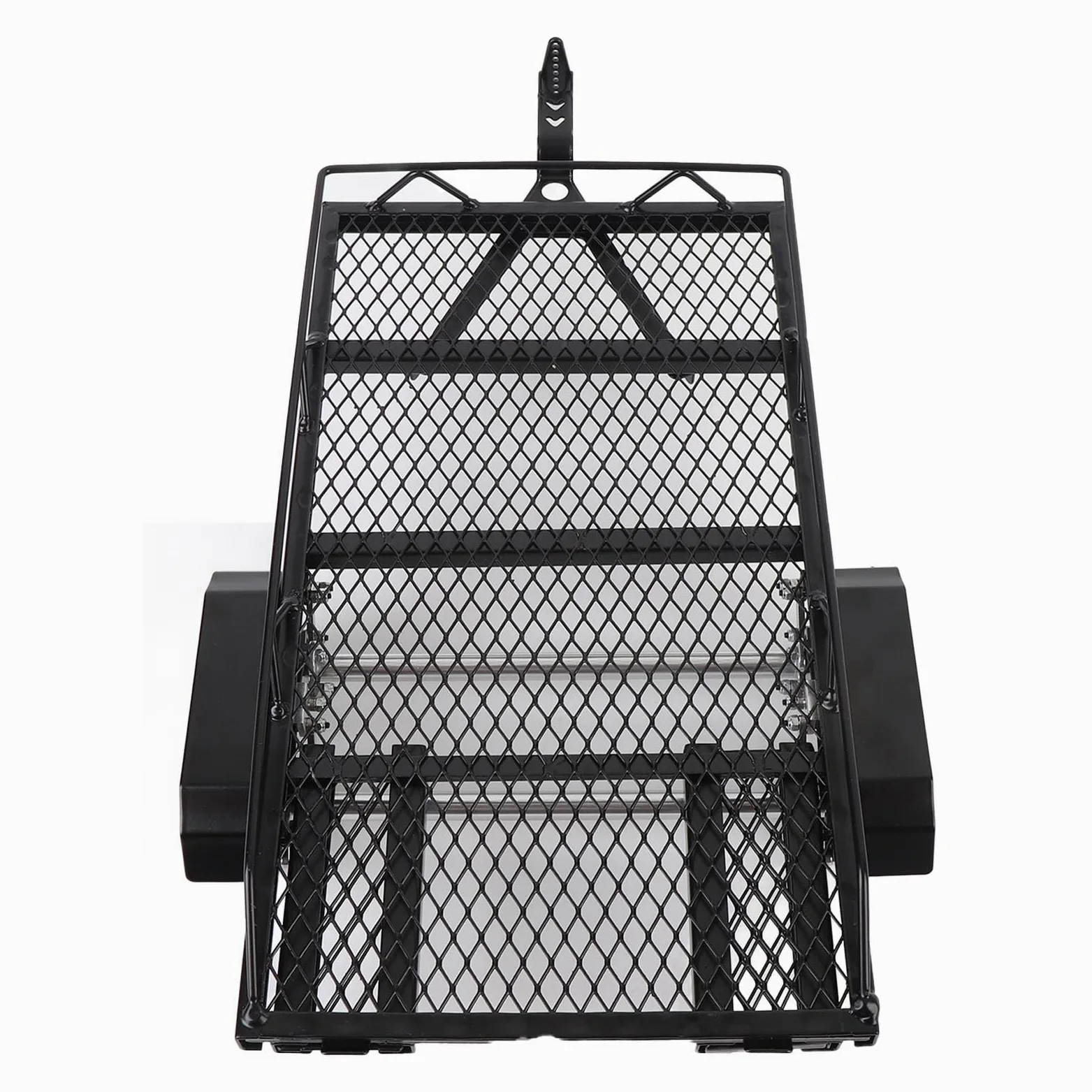Remolque de Plataforma Plana RC, Alta Capacidad de Carga de Doble Eje, Kit de Remolque de Plataforma Plana de Metal Grande Hueco sin Costuras con Gancho para Orugas RC