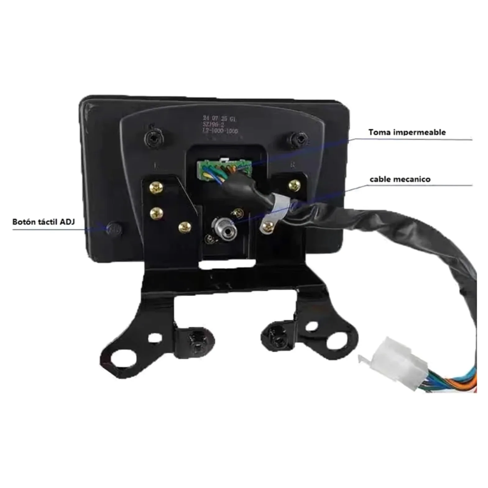 Panel De Instrumentos Digital De Fácil Instalación con Pantalla Clara Y Lecturas Precisas De Velocidad Y Distancia para Motocicletas para 150 LX0E medidor
