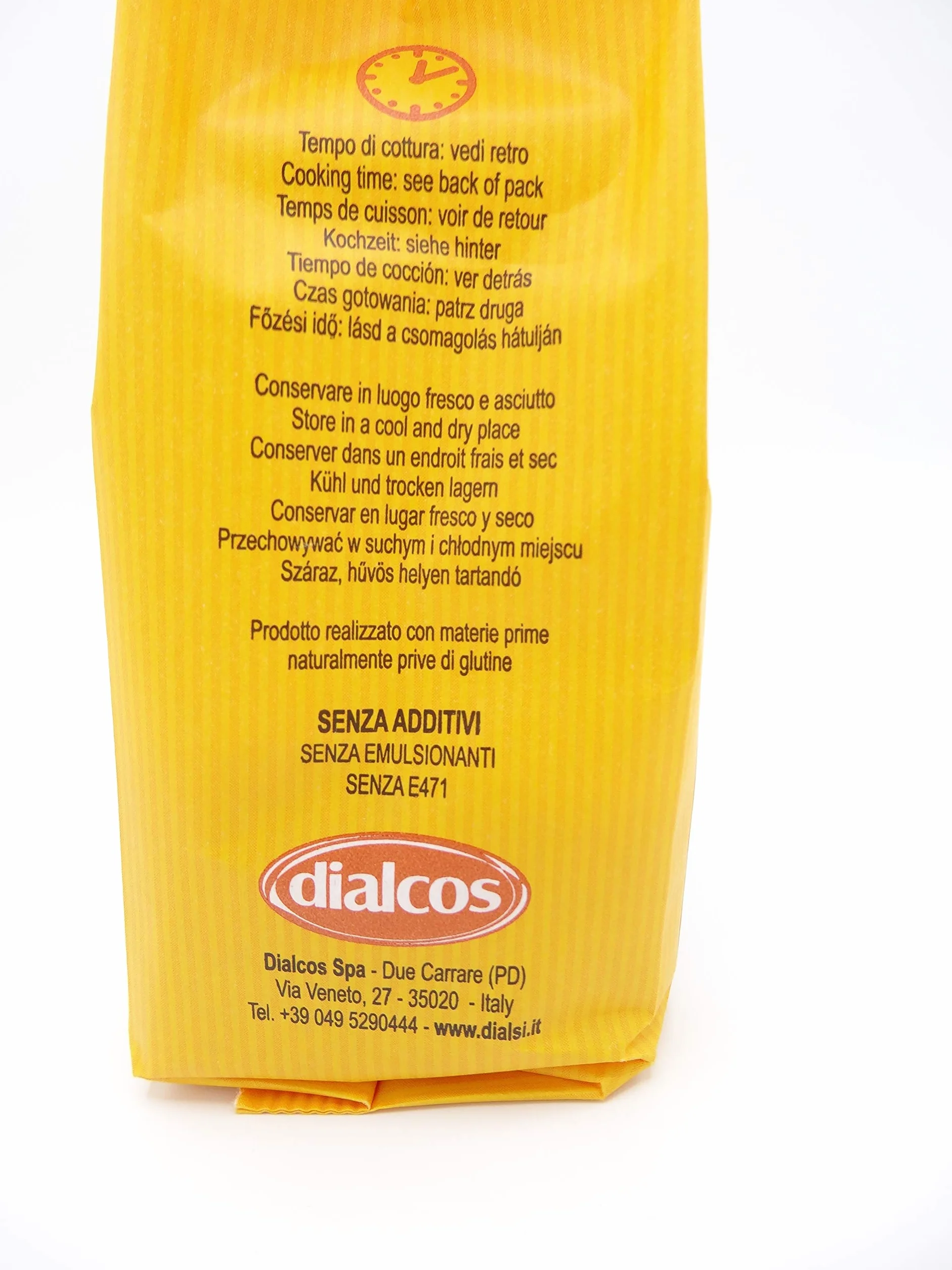 Risoni pasta sin gluten maíz arroz trefilada al bronce 100% italianos 300 g