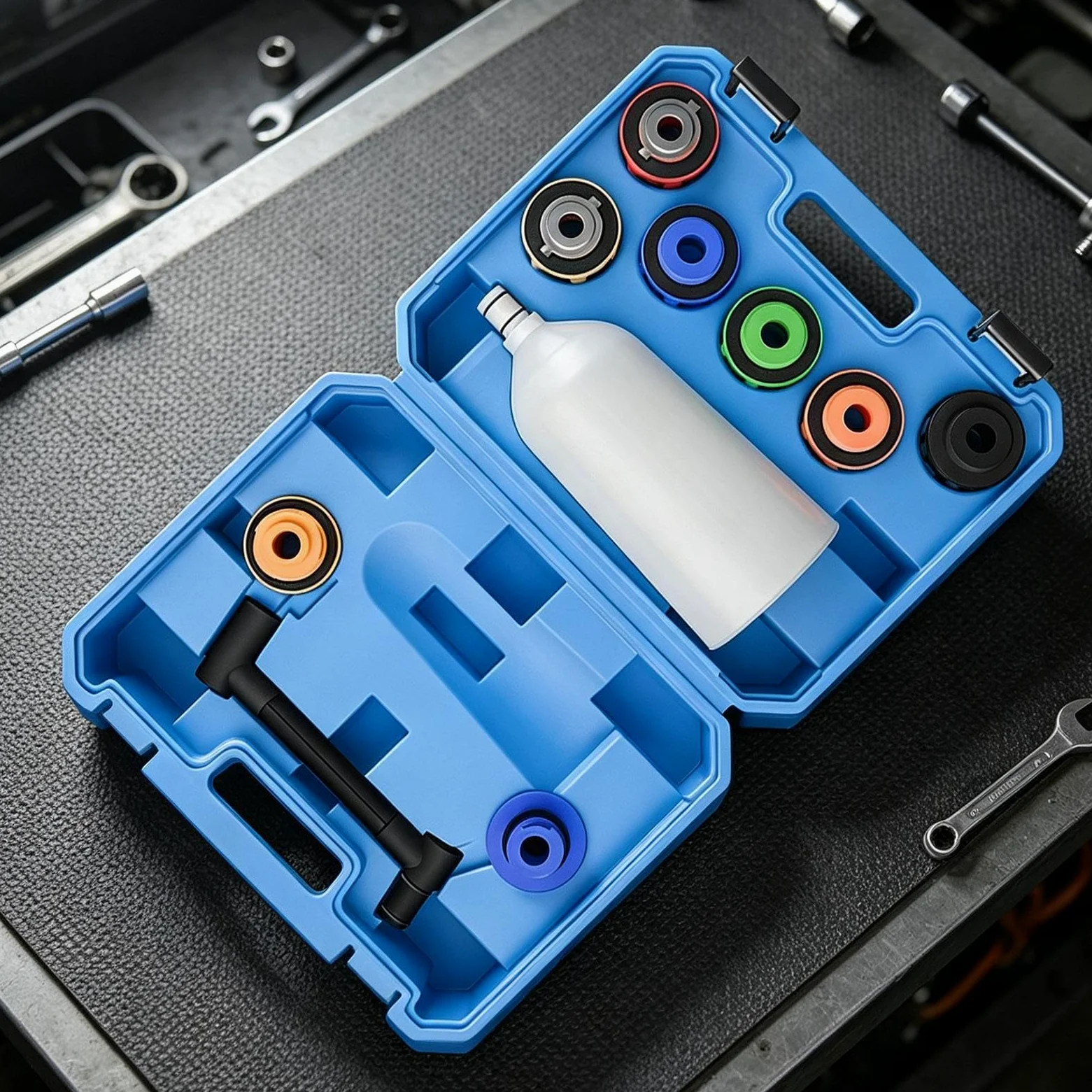 Kit Embudo Herramienta De Vertido Rápido Para Principiantes | Embudo Llenador De Del Vehículo Para Taller, Carretera, Propietarios, Conductores