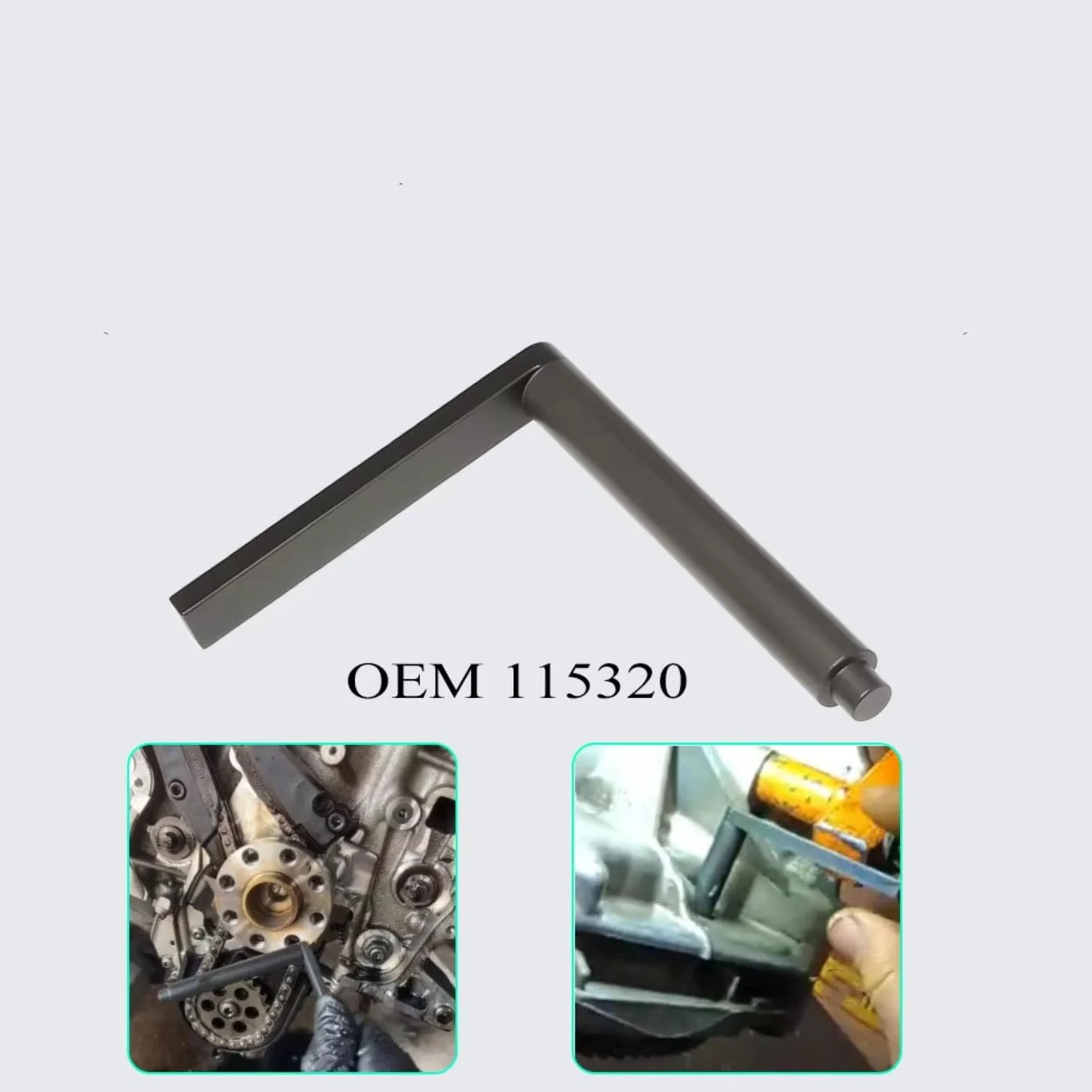 Compatible con para 530d GT F07 2009-2012 Herramientas De Alineación del Eje Equilibrio Árbol Levas Motor Coche Kit Sincronización Herramienta Calado Motor
