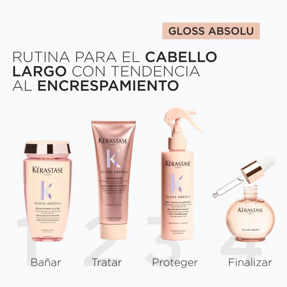 Kérastase Gloss Absolu Bain Hydra-Glaze Champú Hidratante e Iluminador 250ml