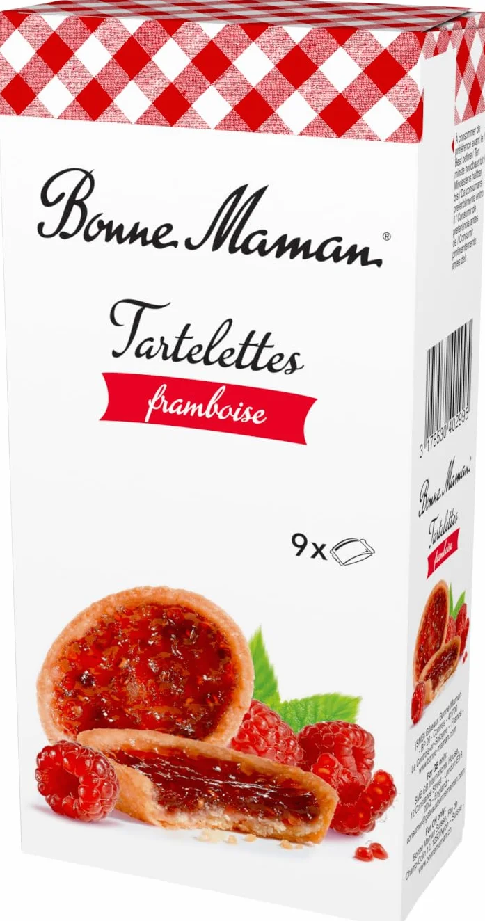 Bonne Maman Tartaleta de Frambuesa 135 gr