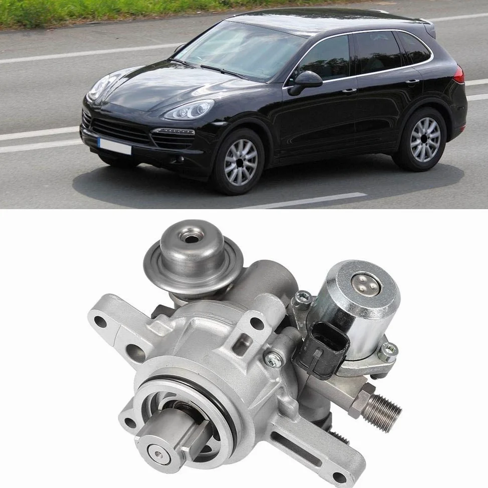 KIMISS Bomba de combustible para automóvil, bomba de inyección de aluminio de alta presión para 2010-2014 94811031524 3 Silver