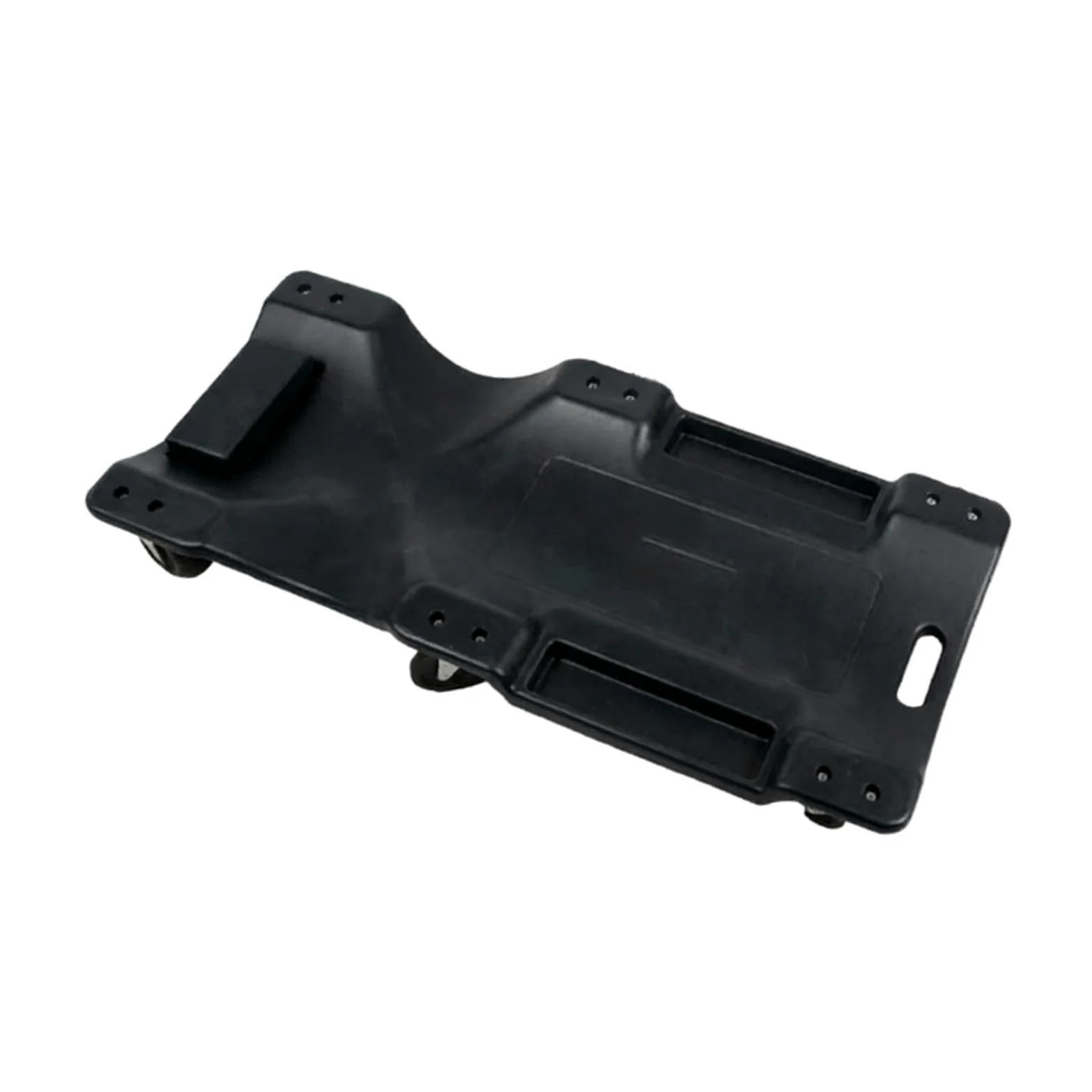 Genérico Tablero De Plástico Mecánico De 34/40 Pulgadas, Monopatín Específico For Reparación De Automóviles, Tablero De Piso De Taller Rodante De Perfil Bajo, con Reposacabezas(Black,101.5x48x11cm)