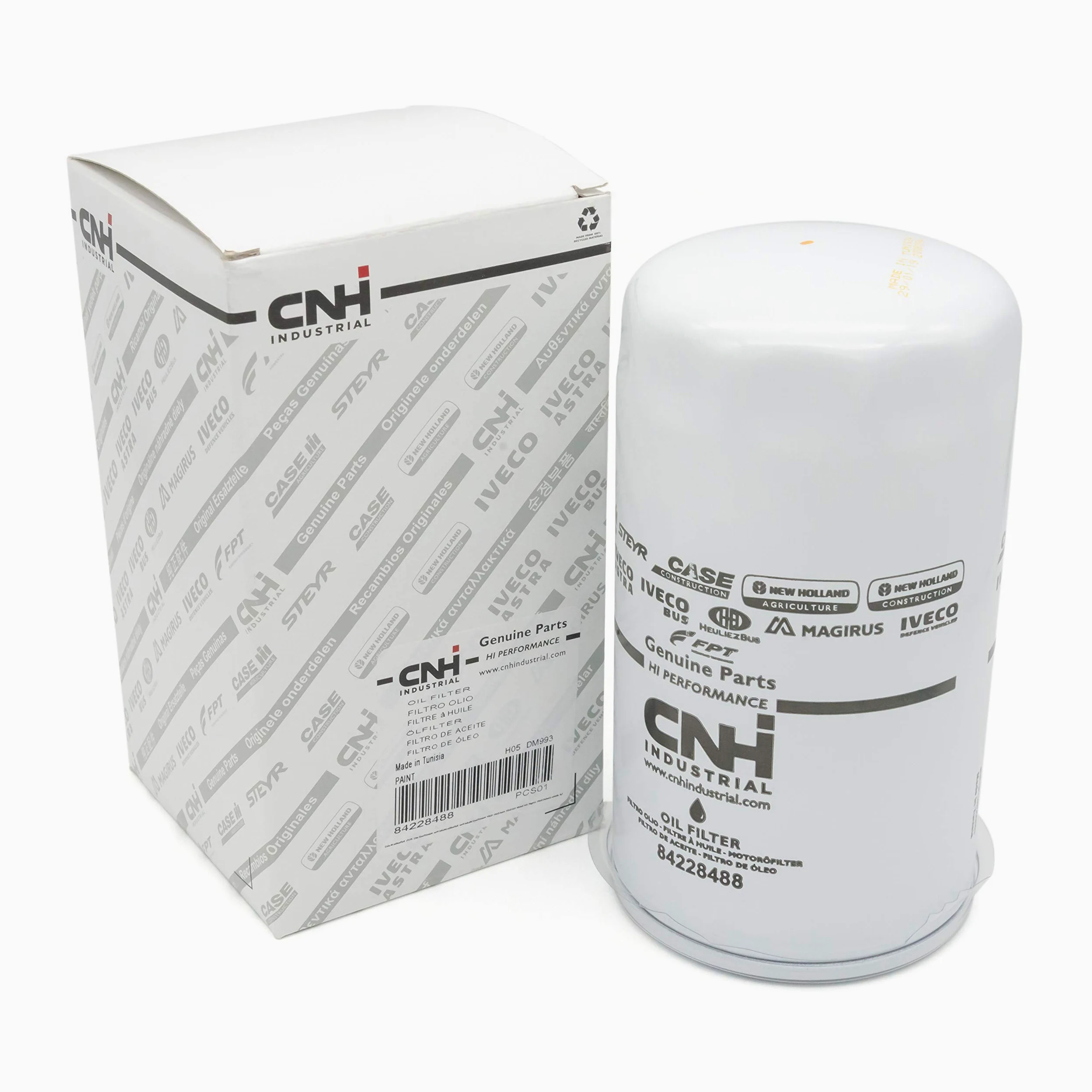 CNH 84228488 Filtro de aceite para tractores New Holland