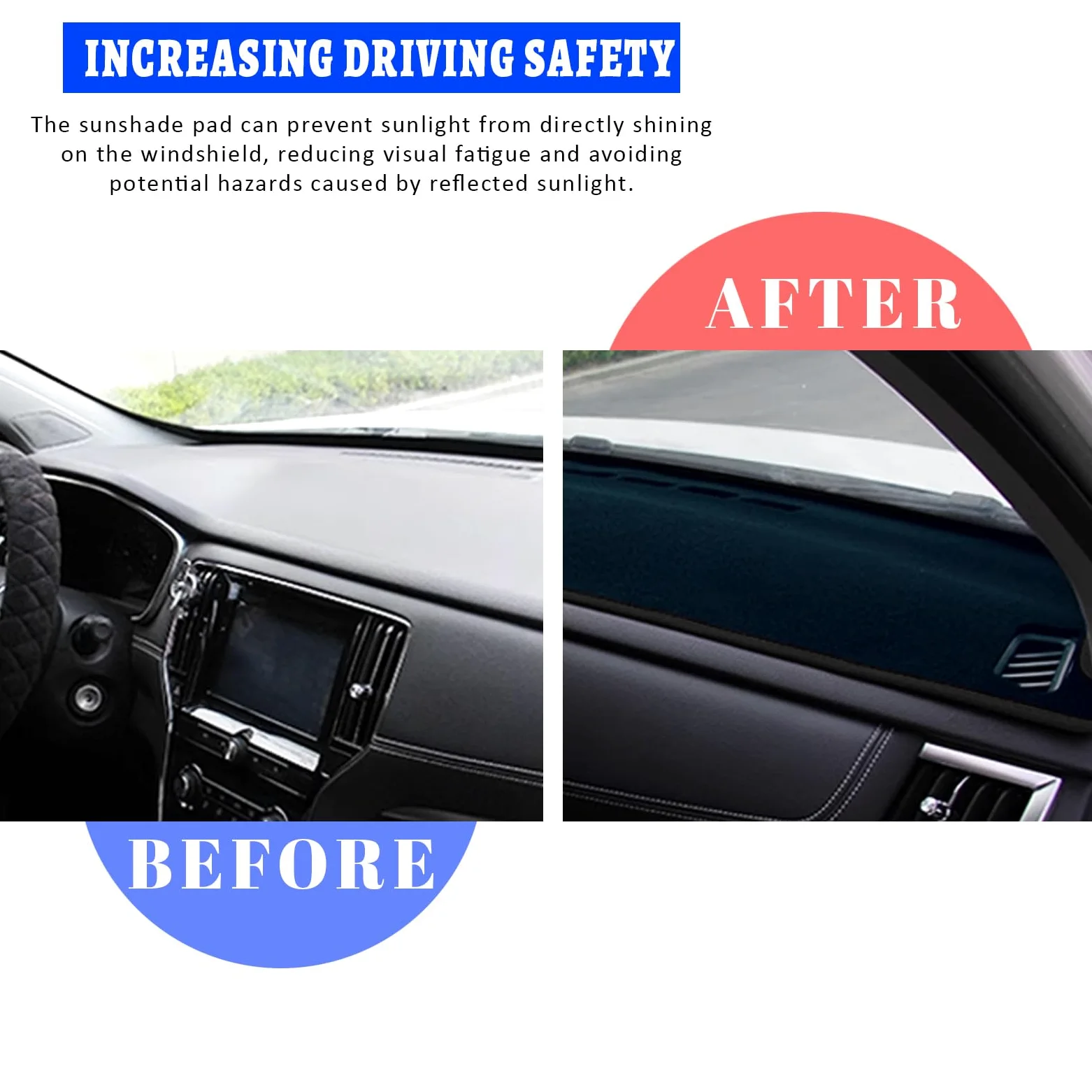 Cubierta de tablero de ajuste personalizado para Lexus IS250 IS350 2006-2013, cubierta de salpicadero, protector de tapete para salpicadero, accesorios