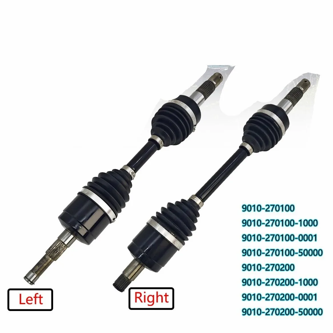 Eje de transmisión CV Delantero for CF ATV CF500 500 X5 CF625 600 CF800 800 X8 9010-270100-50000 9010-270200-50000 | RIGHT