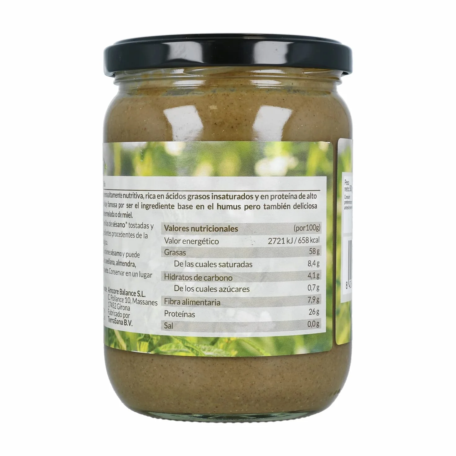 Naturitas Essentials Tahini integral Bio 2x500g Crema de sésamo
