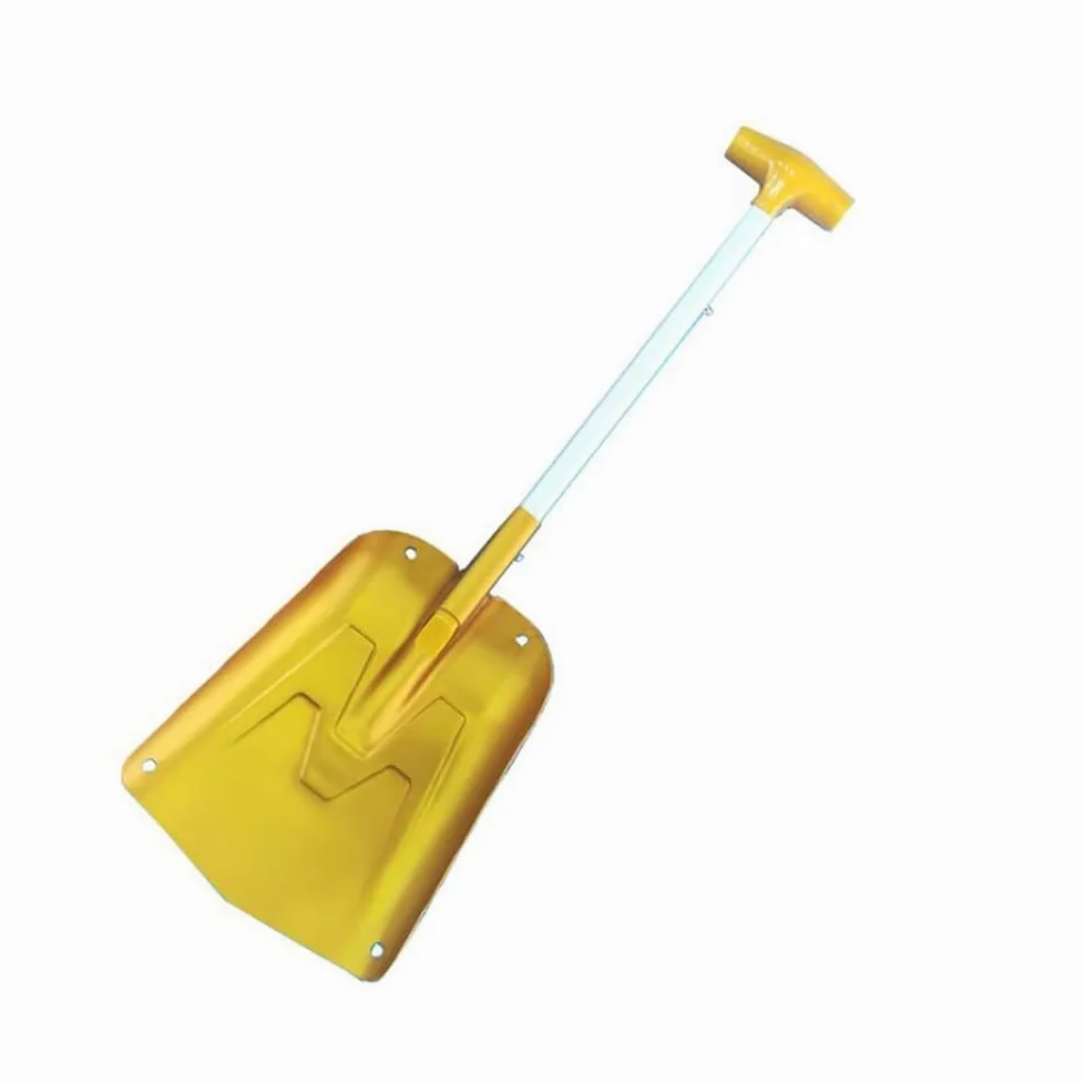 Rascador de hielo para coche Pala De Utilidad Deportiva Aluminio Portátil Para Actividades Al Aire Libre Para Acampar En Coche Pala Nieve Plegable Removedor De Nieve De Invierno Rascadores de hielo pa