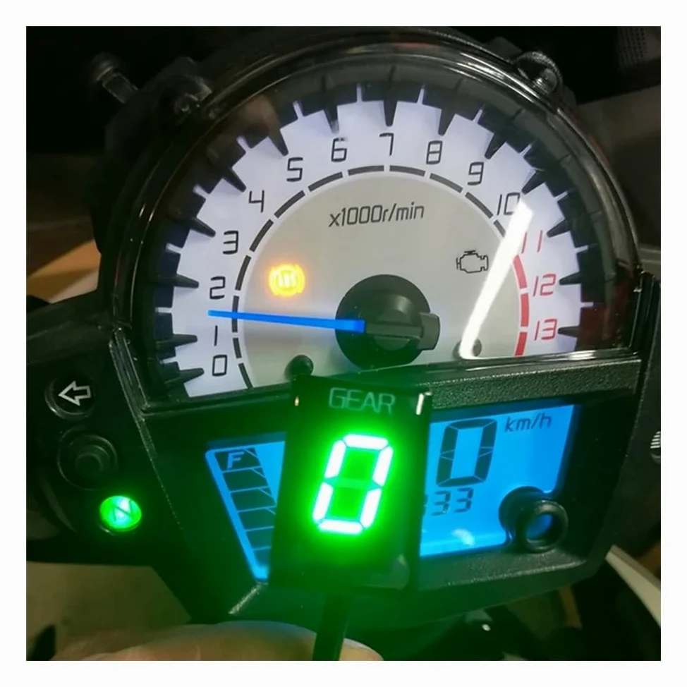 Indicador Engranaje Motocicleta Indicador De Marchas para Motocicleta, Velocidad para CB600F para Hornet CB 600 F 600F 2007 2008 2009 2010 2011 2012 2013, Accesorios