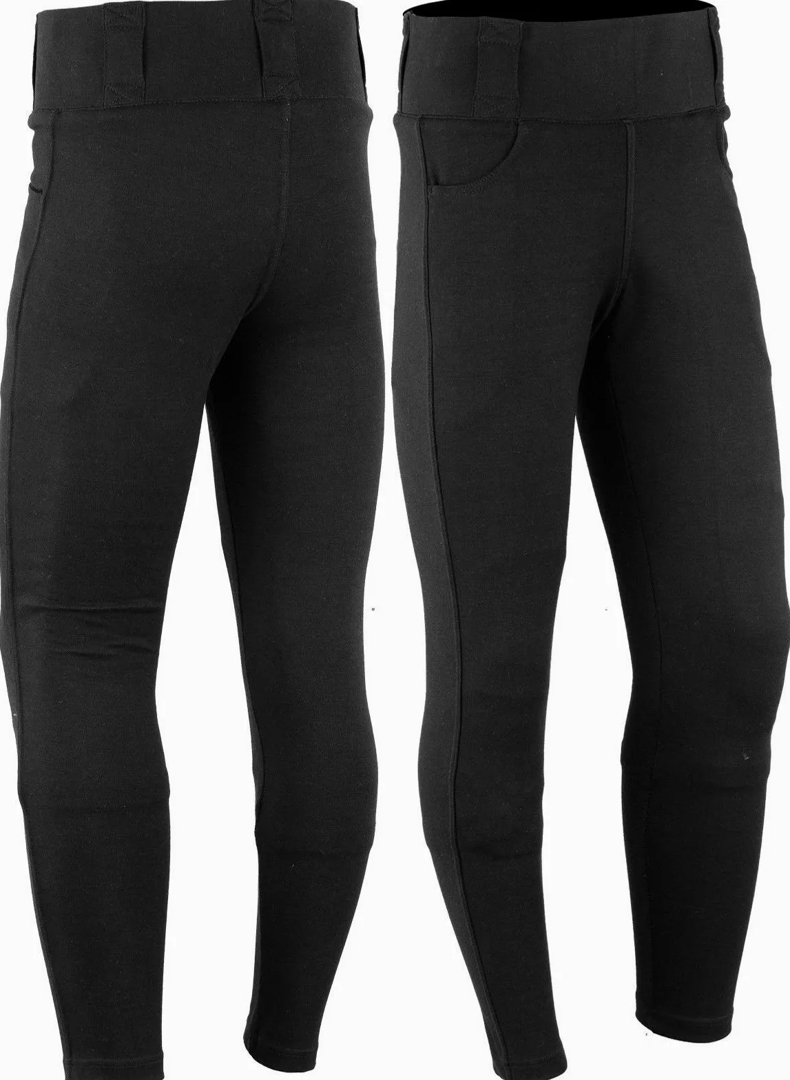 Bikers Gear Australia - Leggings Protectores de Motocicleta con Forro Kevlar para Mujer con Armadura CE extraíble