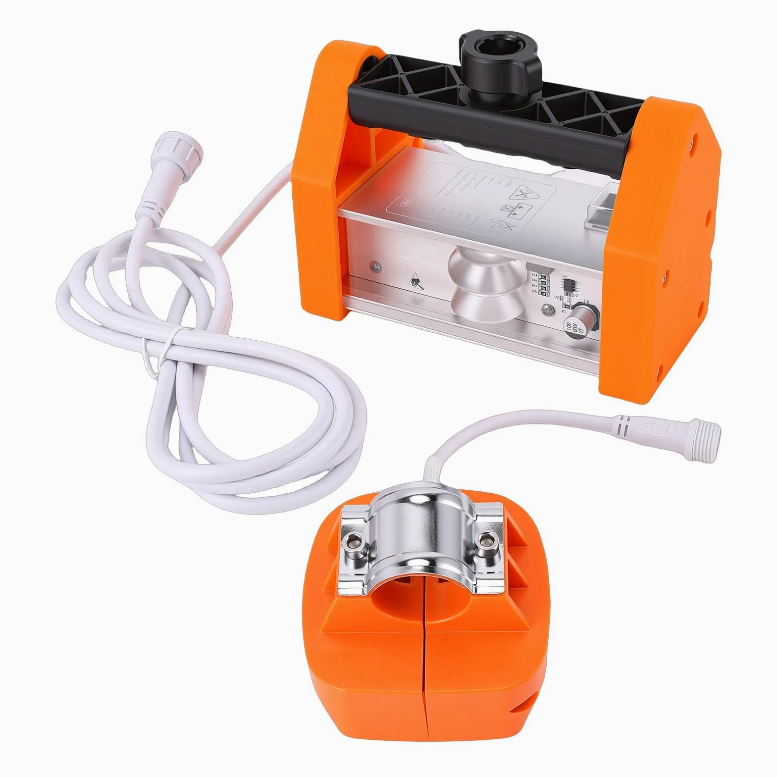 Hyuduo Luz de Inspección de Pared LED Lámpara de Inspección de Pintura de Pared de Silicona ABS 15W 1500LM Brillo Ajustable Haz de 120x5 para Profesionales de Pulido de Pintura de Acabado de Paneles
