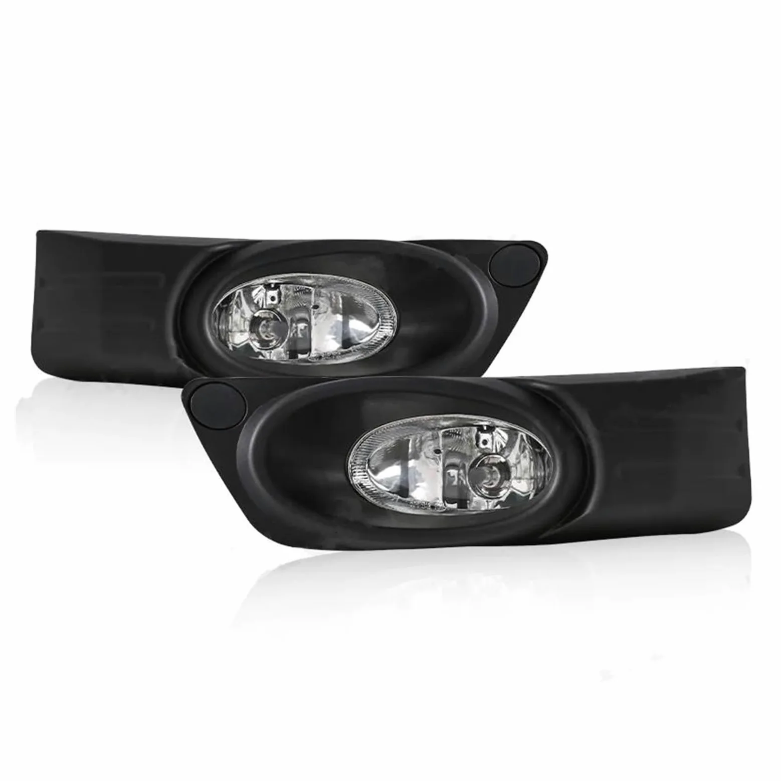 Para Fit Para Jazz Para Shuttle 2011-2016 Faros Antiniebla Halógenos Para Parachoques Delantero De Coche Luces Diurnas LED DRL Faro Antiniebla Trasero Led Impermeable(LED Yellow)