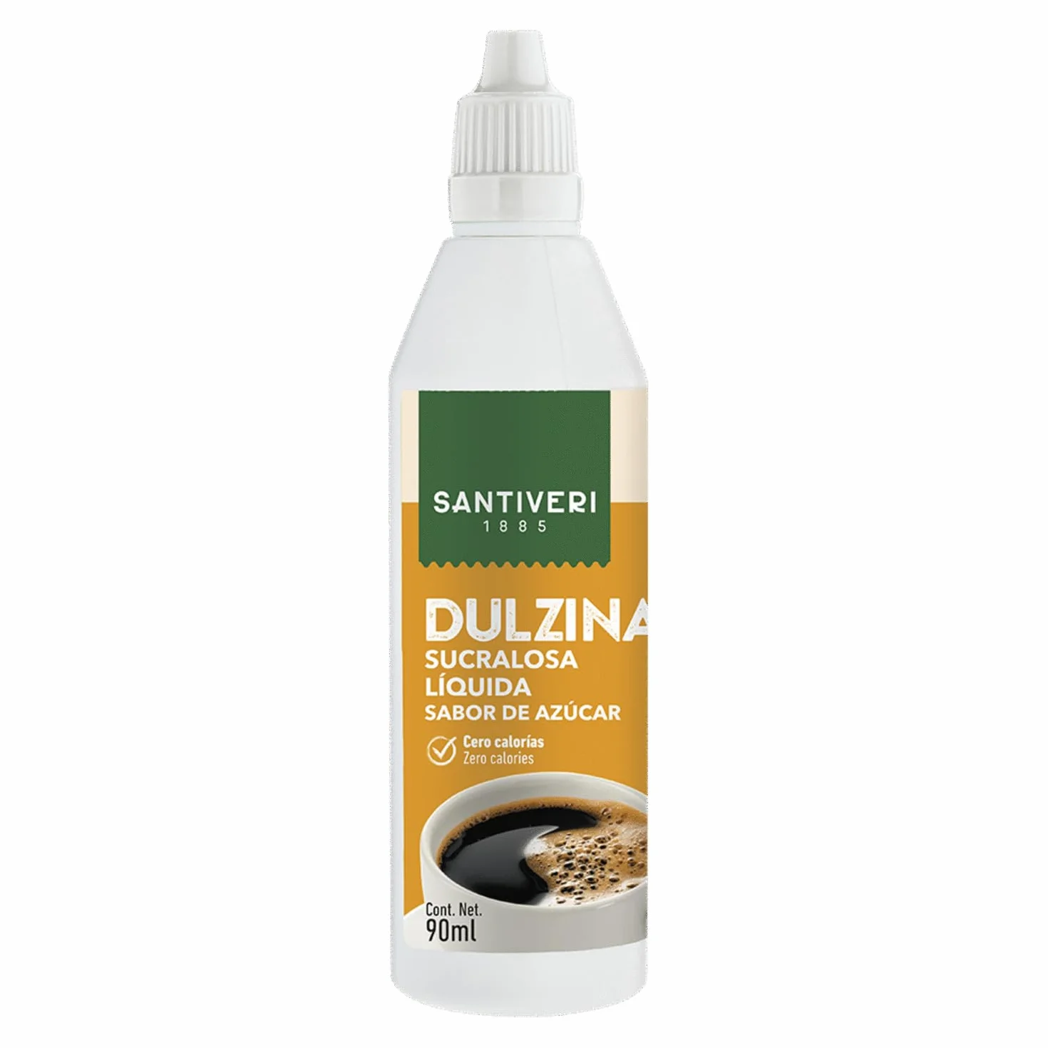 SANTIVERI Dulzina Sucralosa Liquida Edulcorante 0% calorías 90 ml