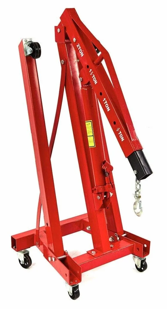 JOMAFA - GRUA PLEGABLE 2 TONELADAS + NIVELADOR PARA MOTORES