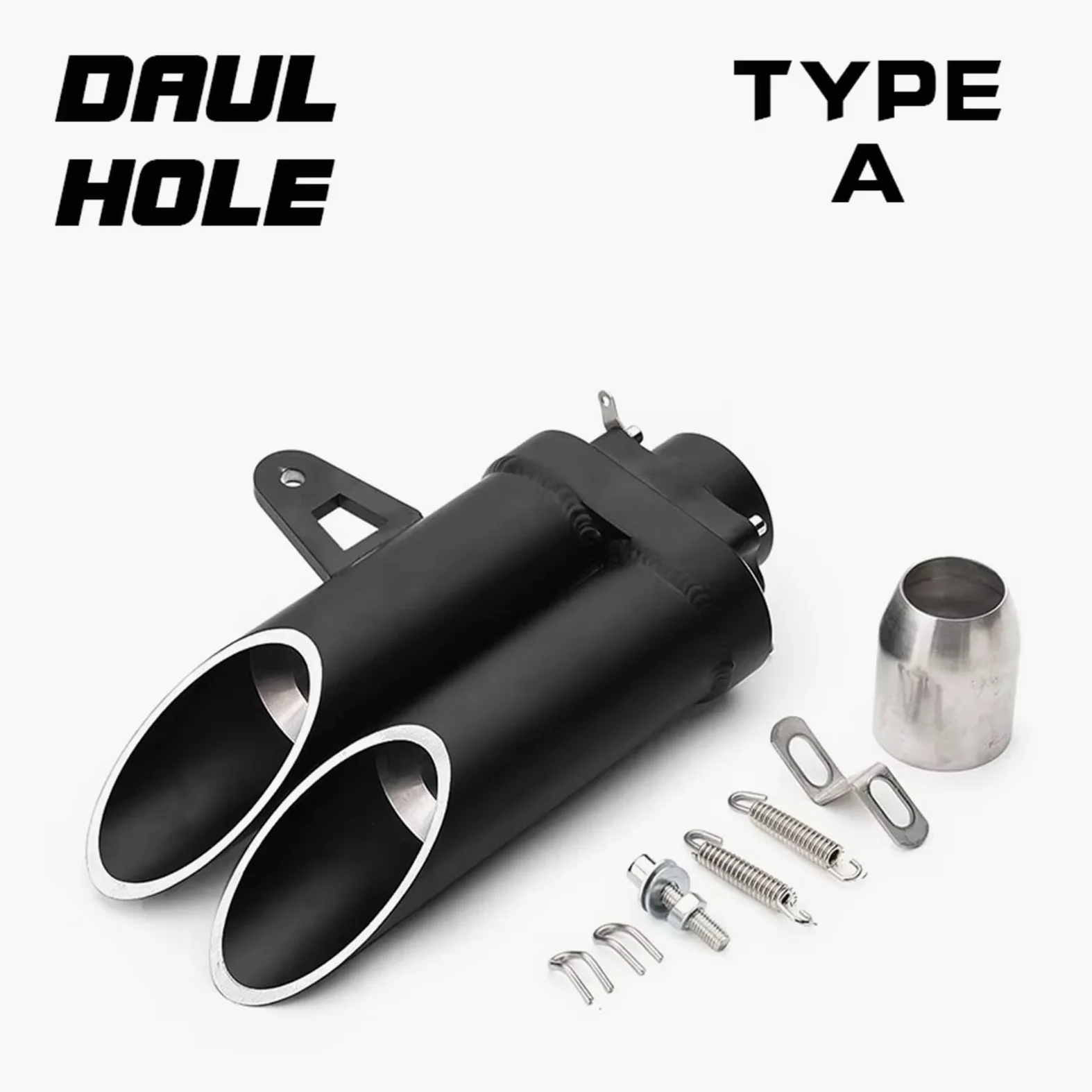 Silenciador de escape de acero inoxidable Para CBR600 Para CBR1000 Para MT07 Para R1