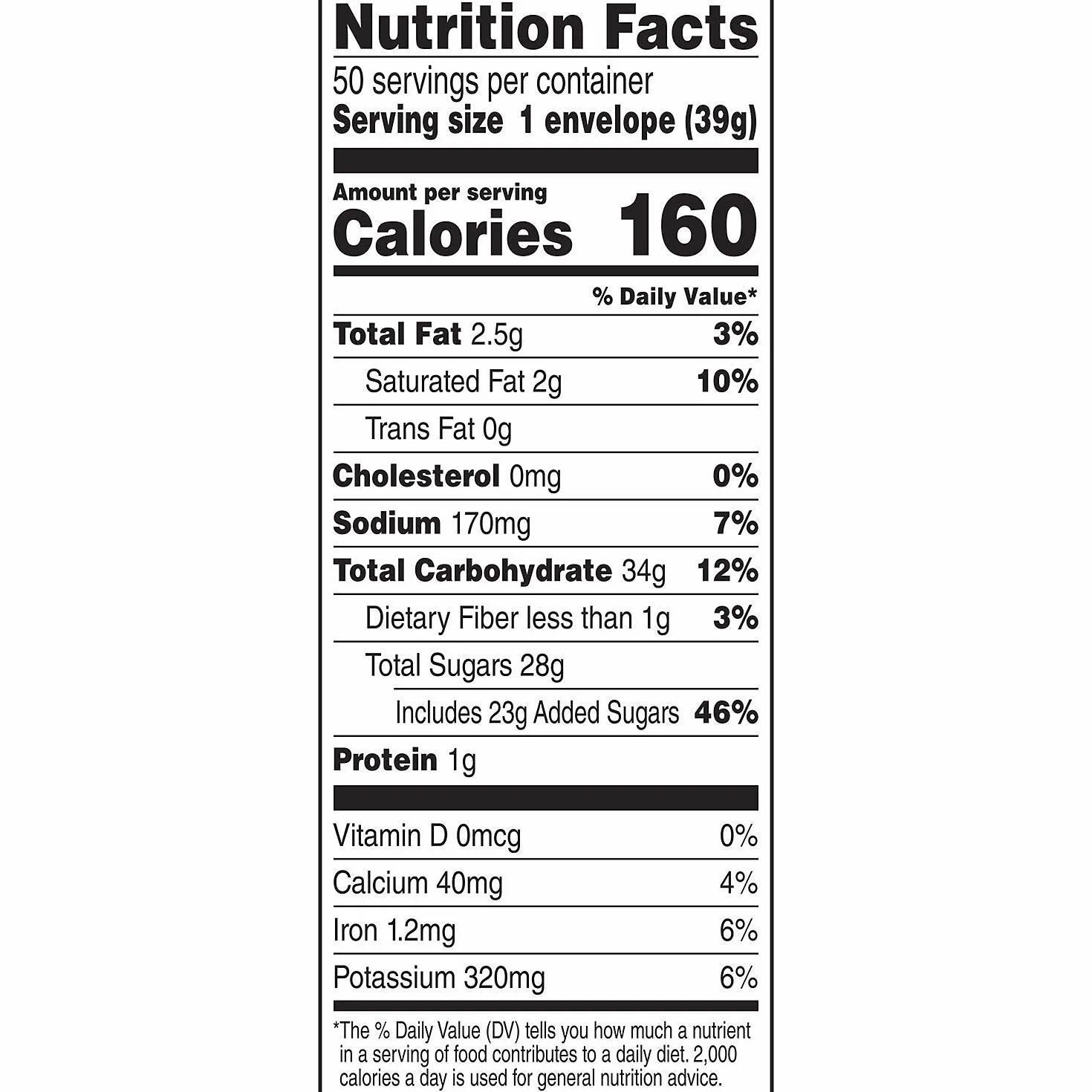 Swiss Miss Milk Chocolate Hot Cocoa Mix 50 Packets 1.38 oz
