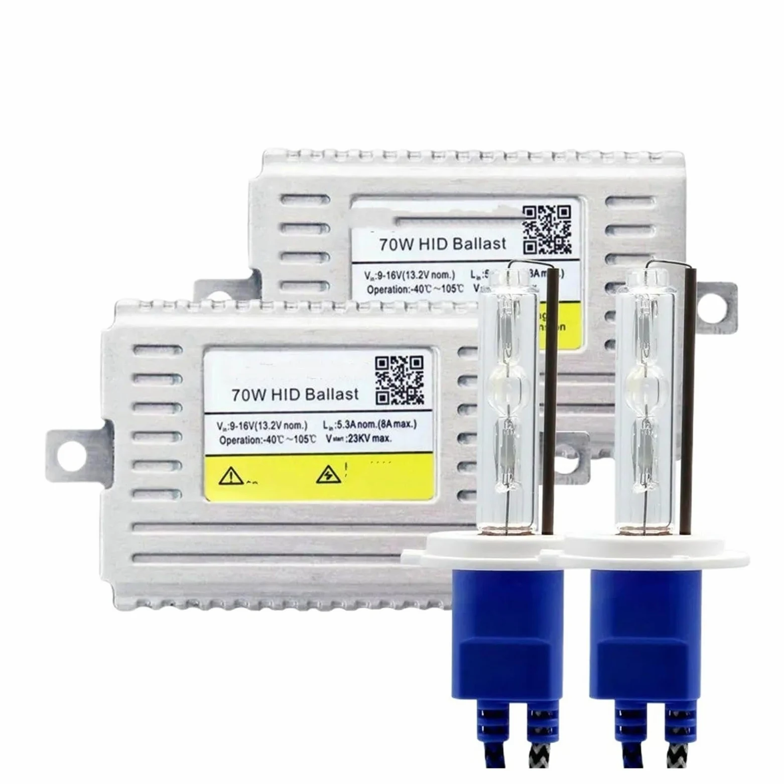Xenón 70W Bombilla HID 12V Kit De Faros Delanteros DLT F7 Lastre Brillante Y Rápido 4300K ​​6000K H7 H1 H11 HB3 HB4 D2H Lastre Hid(1 Kit,6000K_H7)