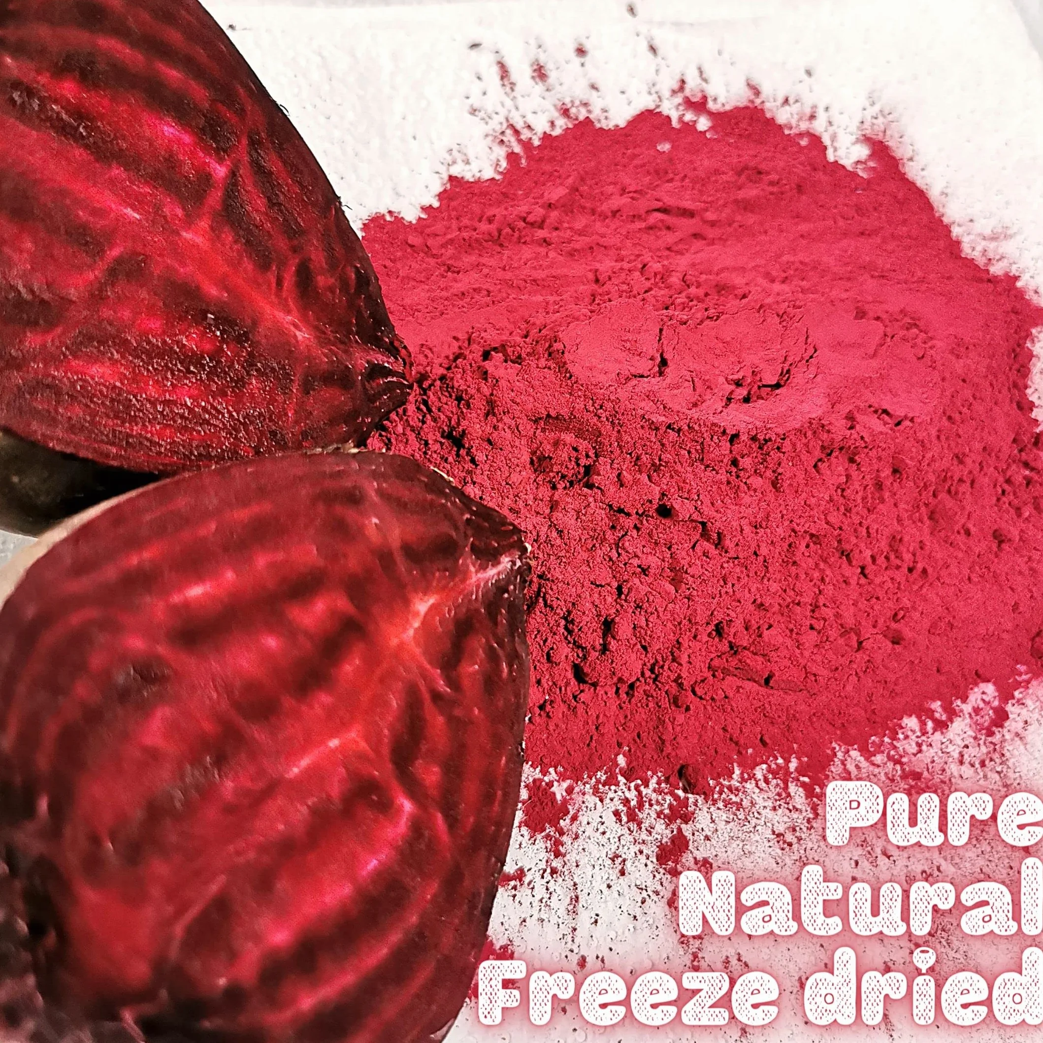 Remolacha Liofilizada 100% Natural Freeze Dried Beetroot Chips ZingyZoo