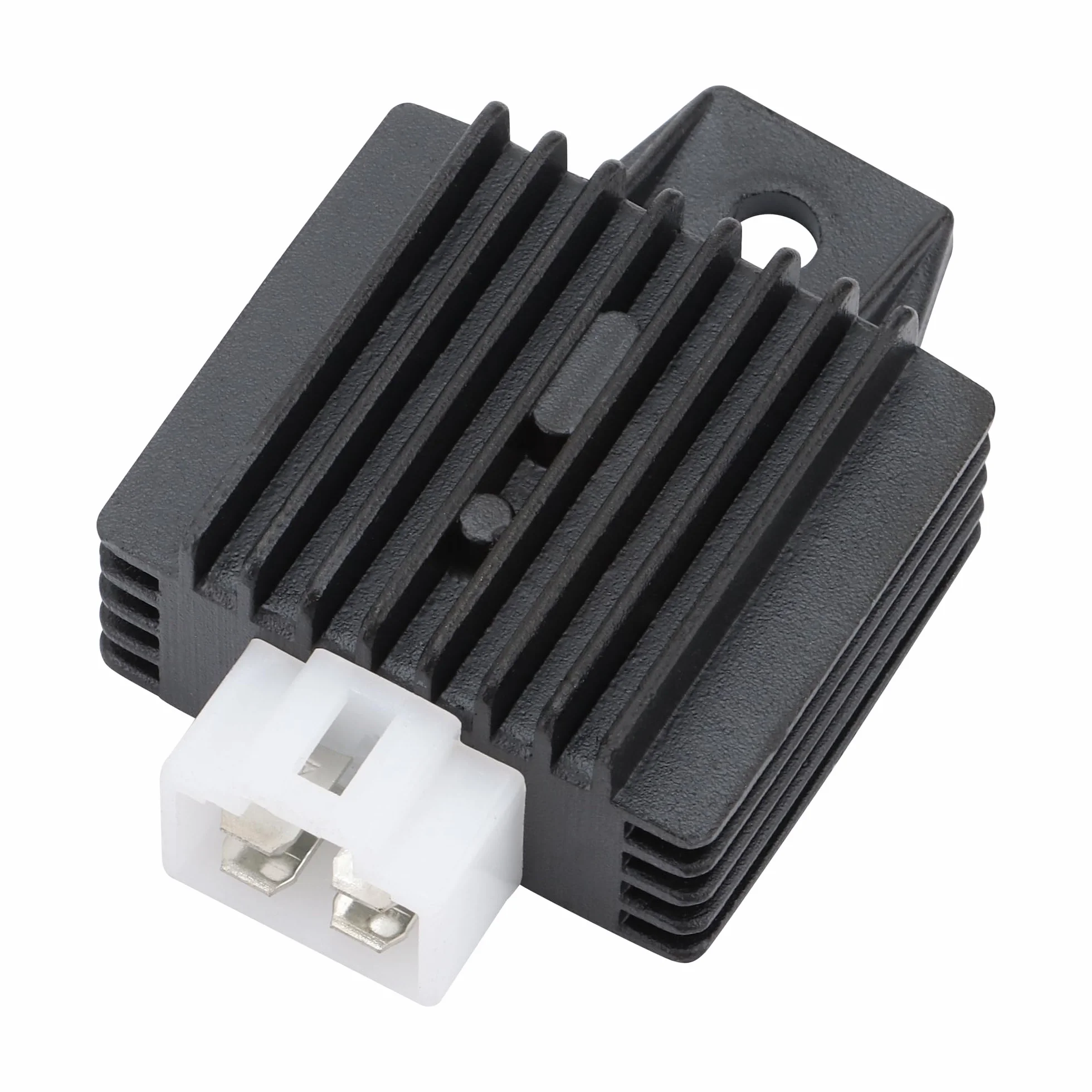 GOOFIT Rectificador de regulador de Voltaje de 4 Pines reemplazo para GY6 QMB139 50cc 60cc 80cc 125cc 150cc Scooter ciclomotor Chino ATV Go Kart