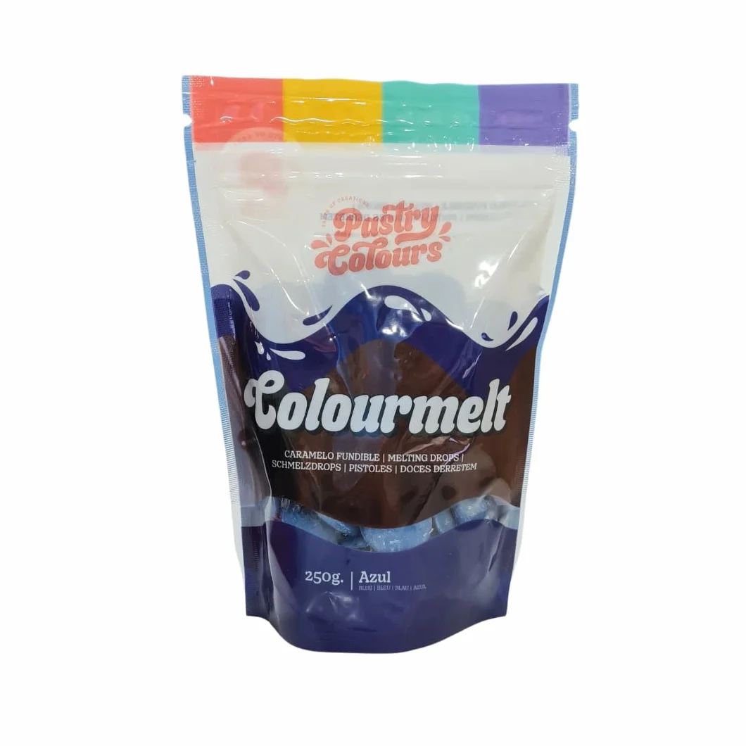 Melts Azúl Chocolate para Fundir Cobertura para Pasteles 250g