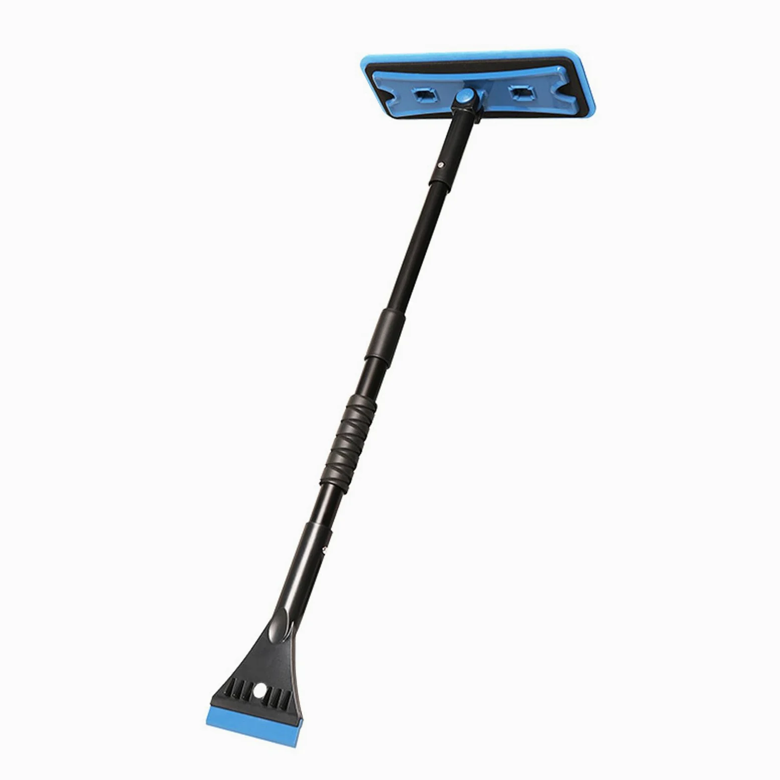 JOCHEN Pala de Nieve para Coche, Cepillo de Esponja telescópico Multifuncional, rascador de Vidrio, Pala de Nieve para descongelar y desempañar, Herramientas para Camiones