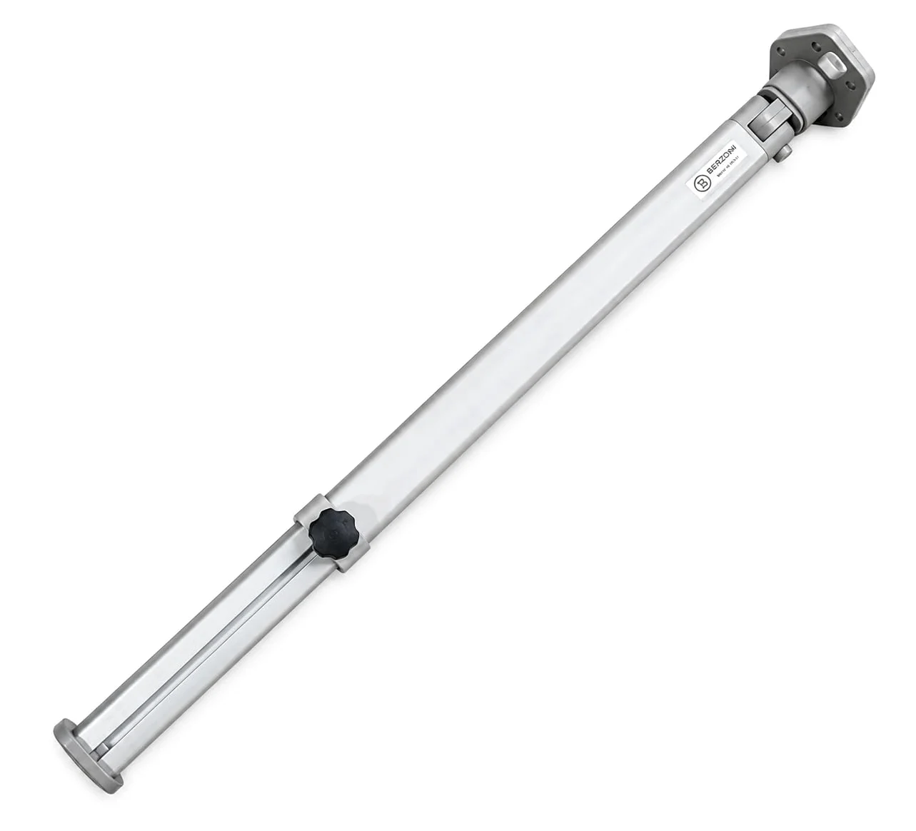 Pata Telescópica Plegable Mesa Camper 560-750 mm | Ajustable en Altura | Aluminio Anodizado Gris | Bloqueo de Seguridad | para Camper, Caravana y Autocaravana