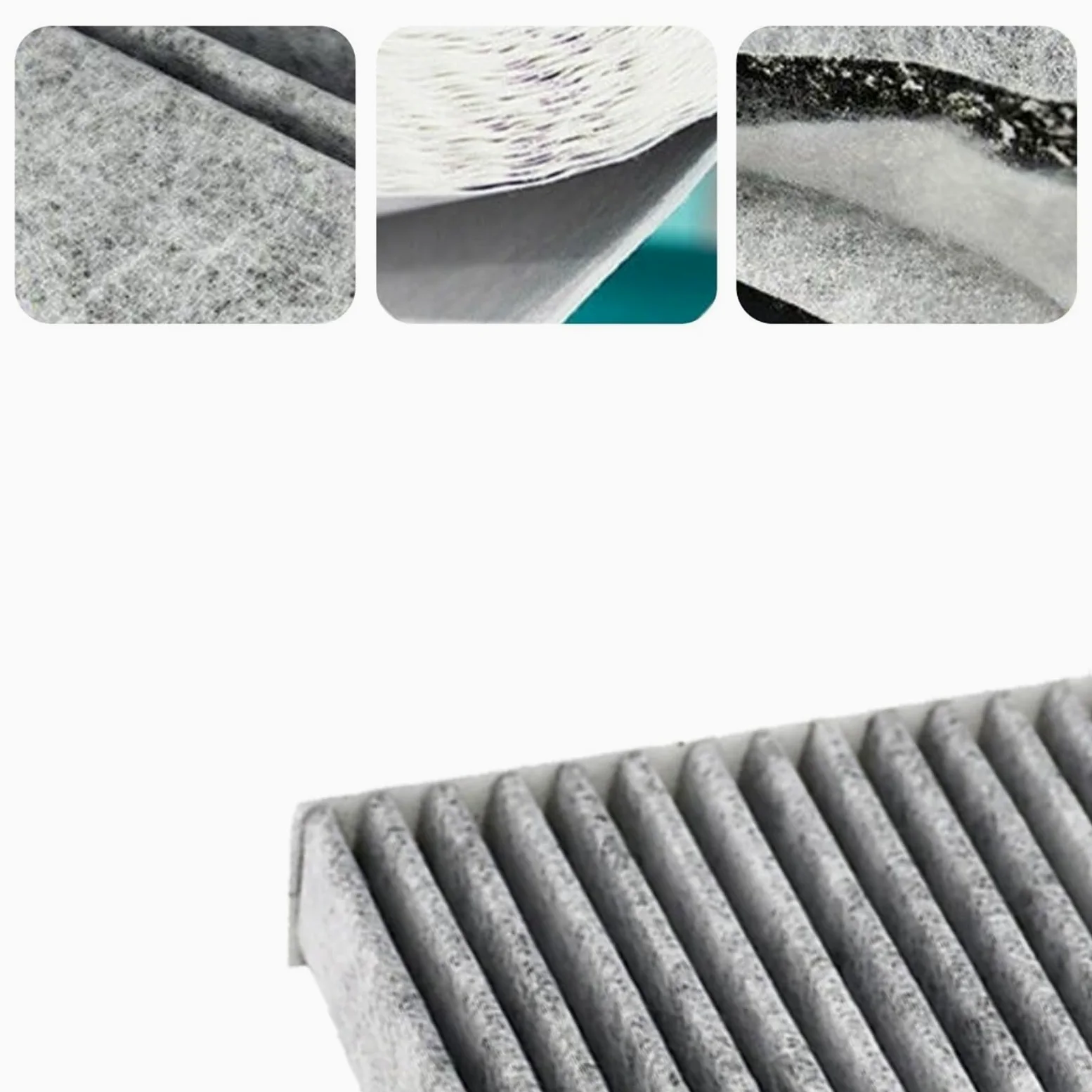 Filtros de aire de cabina para coche Compatible con KIA Forte 2010-2013 filtros automáticos de cabina CF10709 08790-2E200 08790-2E200A 087902E200 97129-2E200 filtro aire(10PCS)