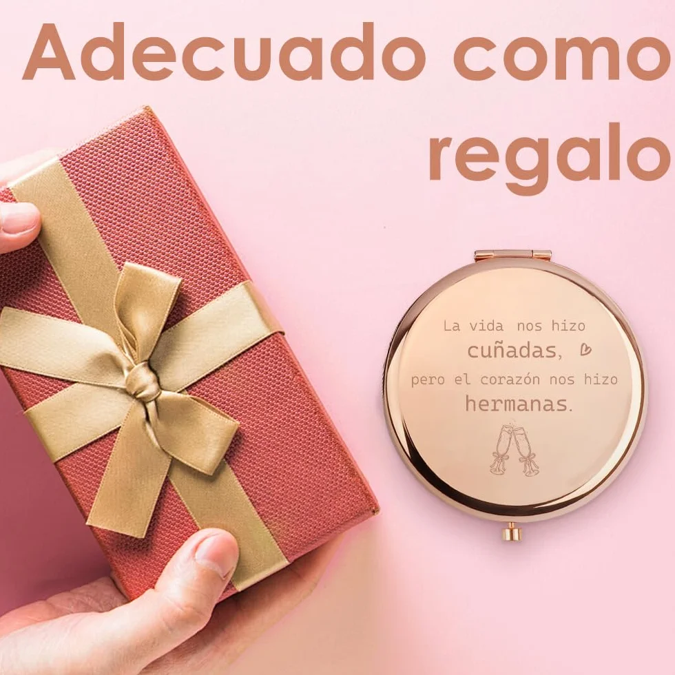Regalo para Cuñada Espejos Compactos Original