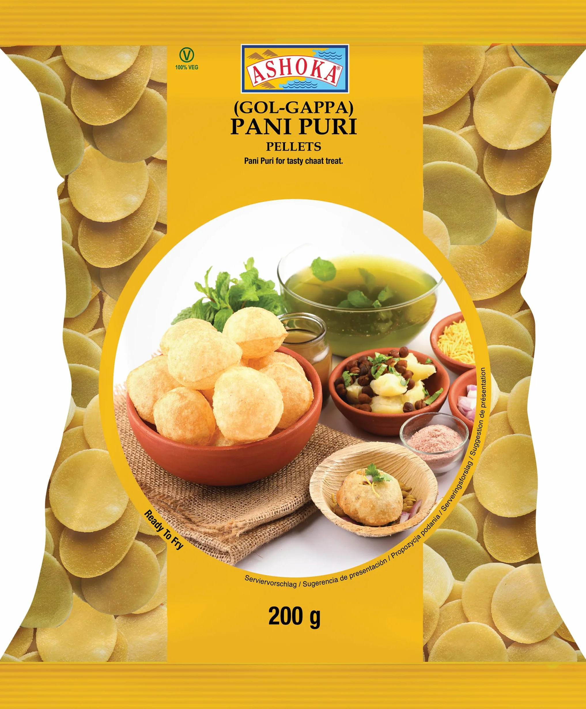 ASHOKA Pellets Pani Puri 200 g