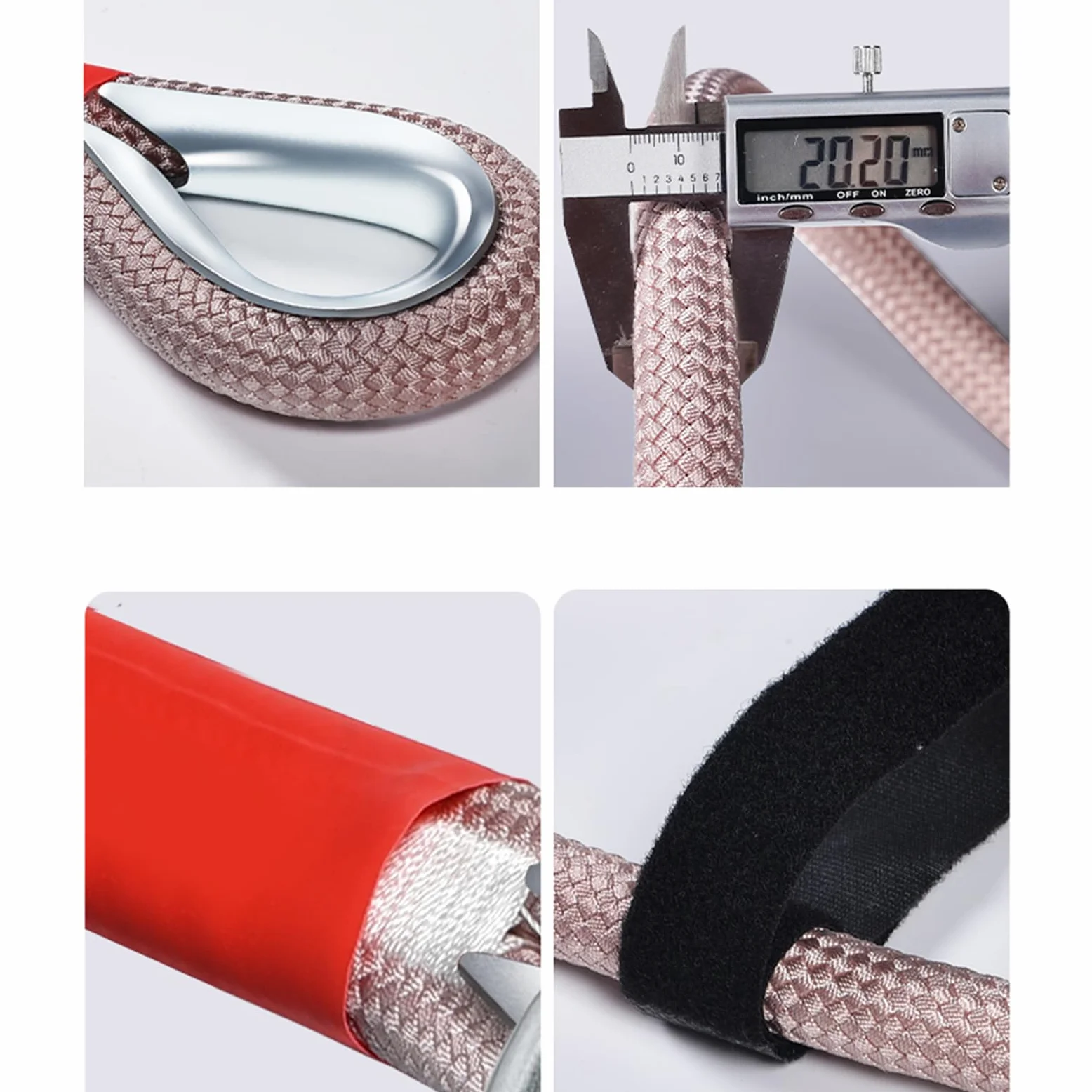 Cuerda de Remolque de 20 toneladas, Cuerda de Arranque Resistente con 2 grilletes en U, Kit de recuperación Todoterreno de 5 m/8 m/10 m para Jeep, SUV, UTV, ATV, camión, Coche y Tractor 10M
