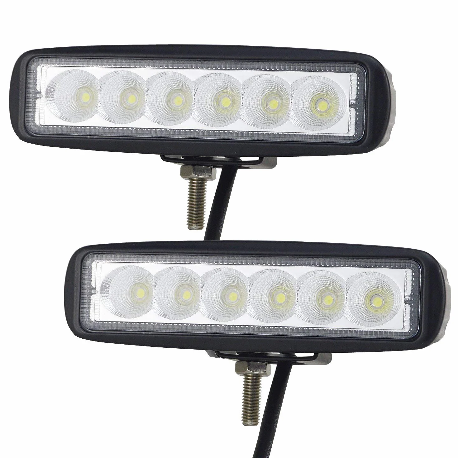 Willpower Led Tractor Faros de Trabajo 12V 24V IP67 Impermeable 6000K 15cm 18W