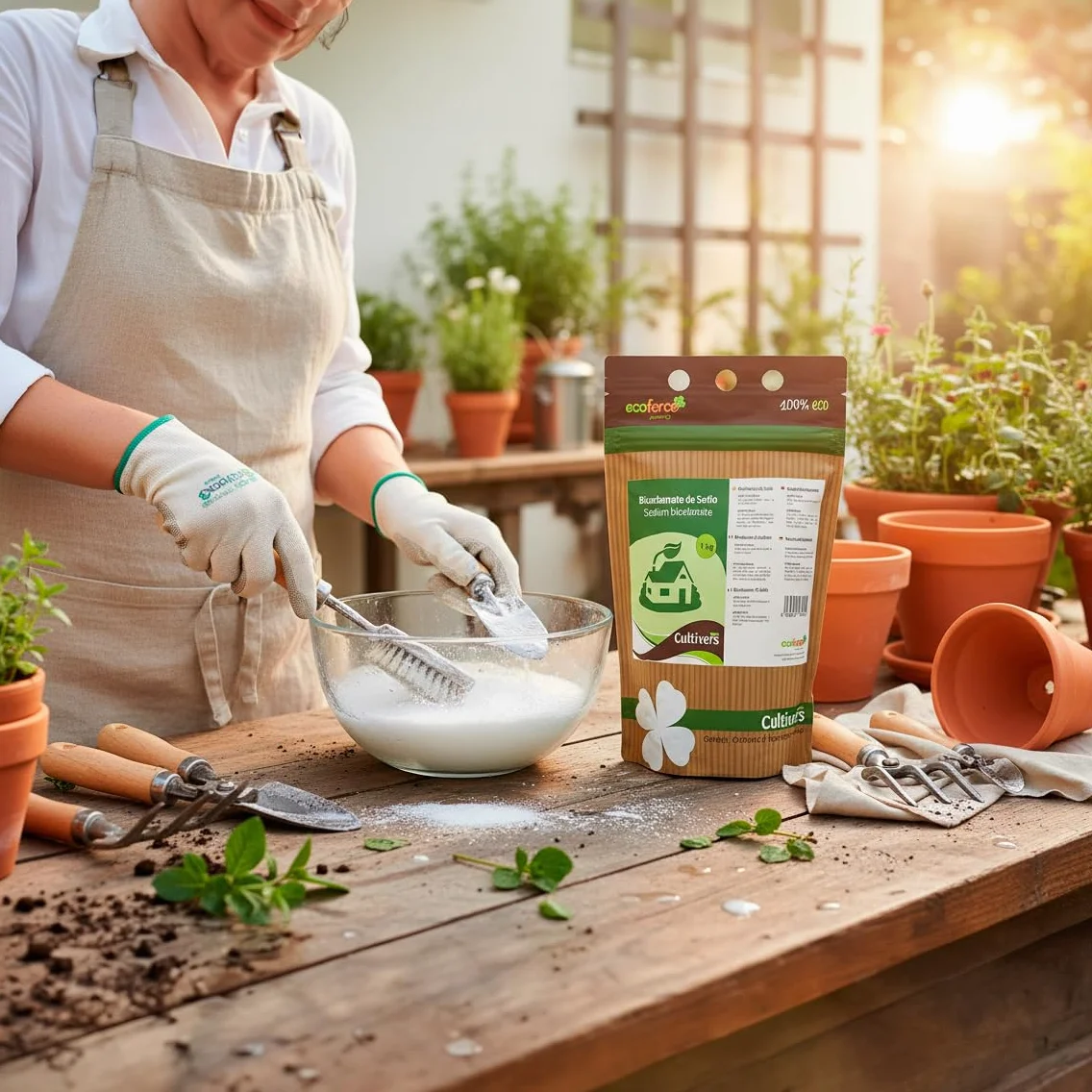 CULTIVERS Bicarbonato de Sodio 6 kg Polvo Multiusos Alta Solubilidad