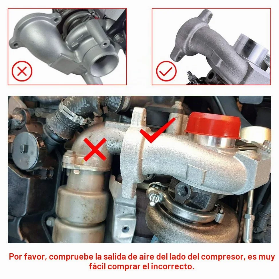 maXpeedingrods Turbocompresor para Citroen para Peugeot 207 1.6 HDI, 90 CV | 49173-07508,49173-07506,49173-07507