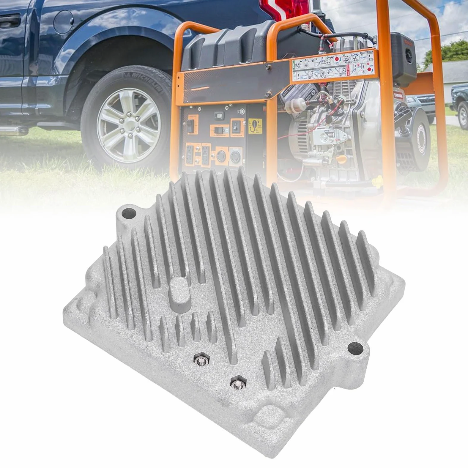 Cocoarm Regulador de Voltaje del Generador Reemplazo del Regulador de Voltaje Automático de Metal 0F97190SRV 81918 Ajuste de Salida de de PCB para Reparación y Reemplazo del Generador