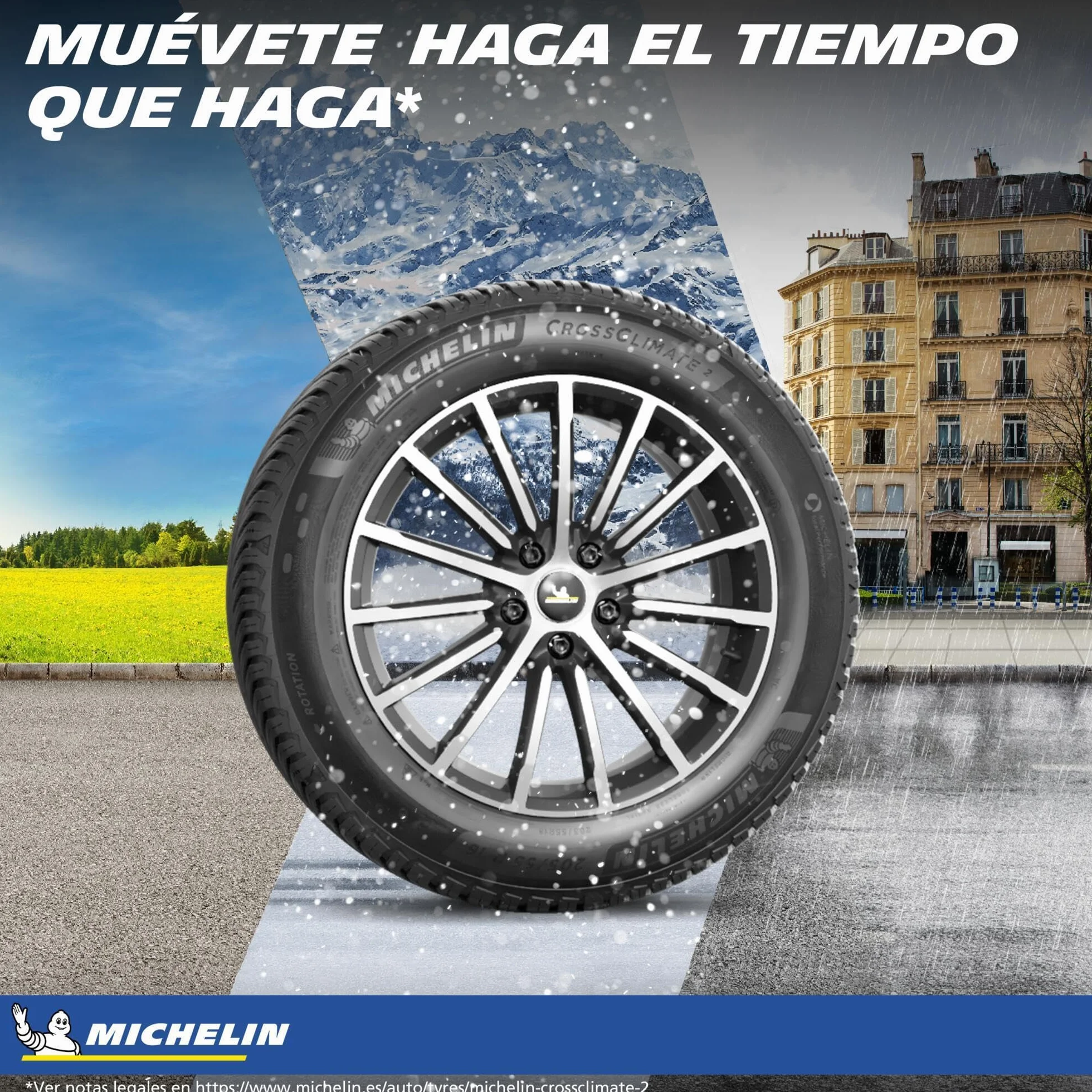 Neumático All Season Michelin CROSSCLIMATE 2 215/55R18 99V XL