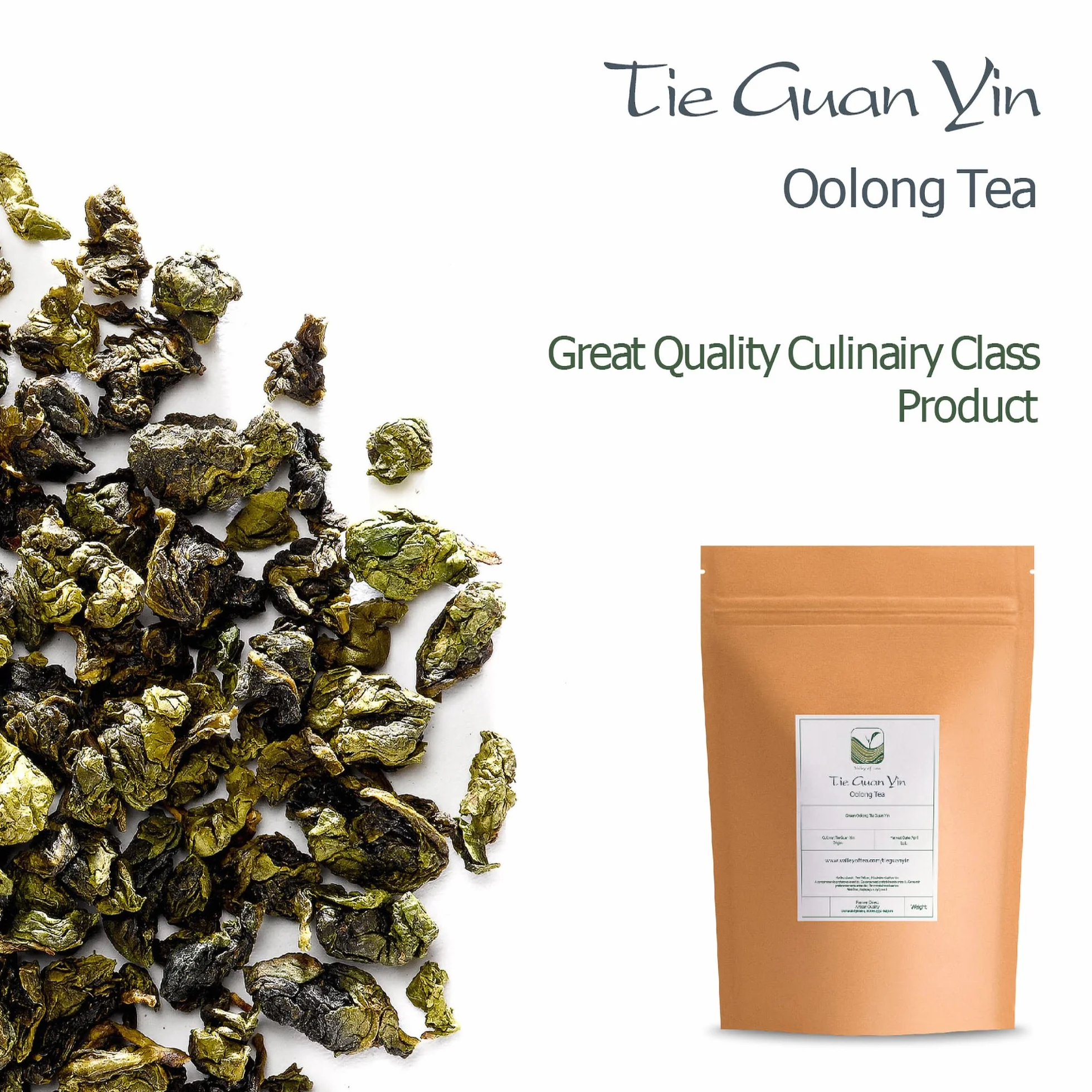 Té Oolong De Hojas Sueltas Chino Ti Guan Yin - Diosa Del Hierro De La Misericordia